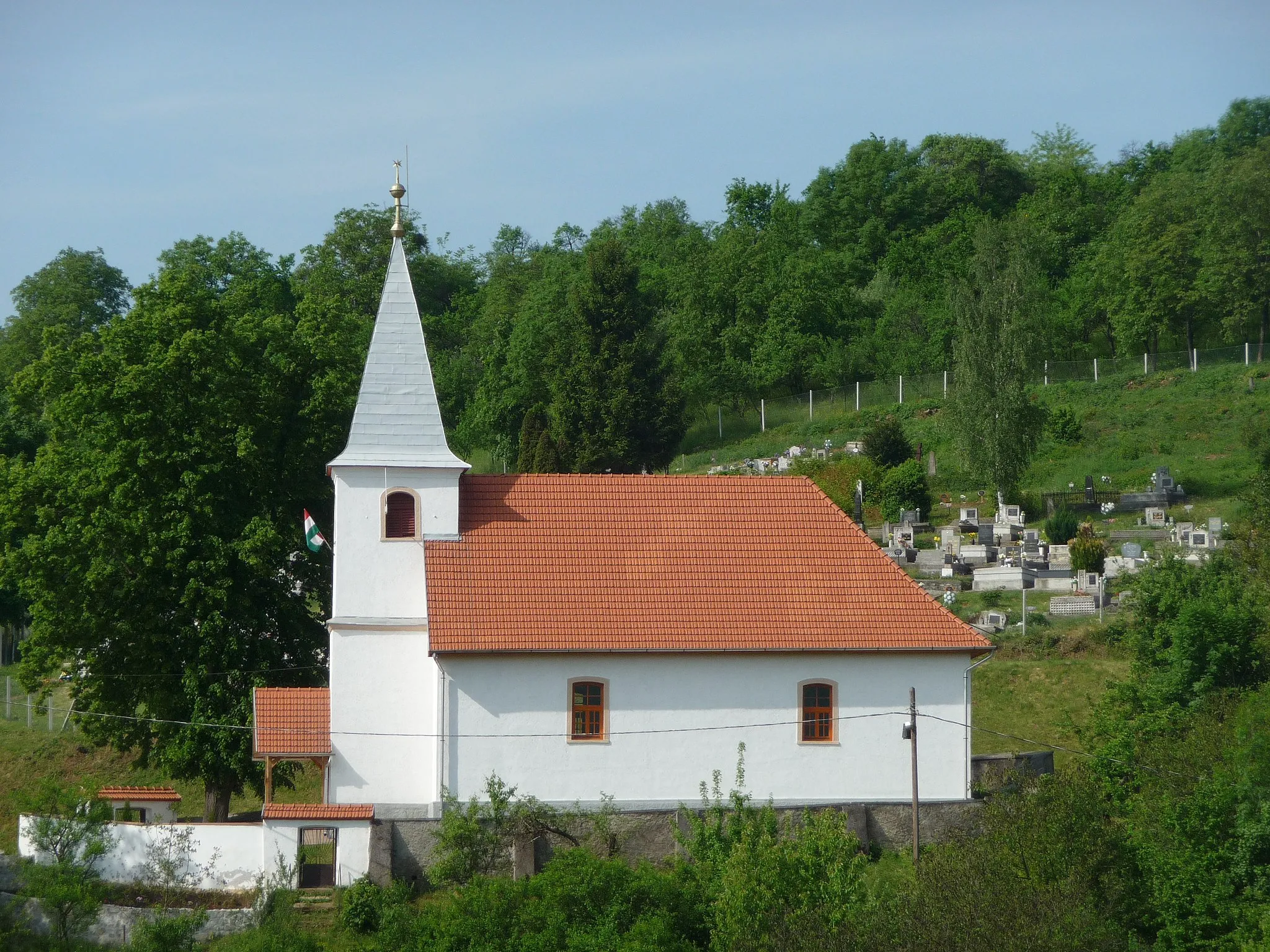 Photo showing: A református_templom Bódvaszilason