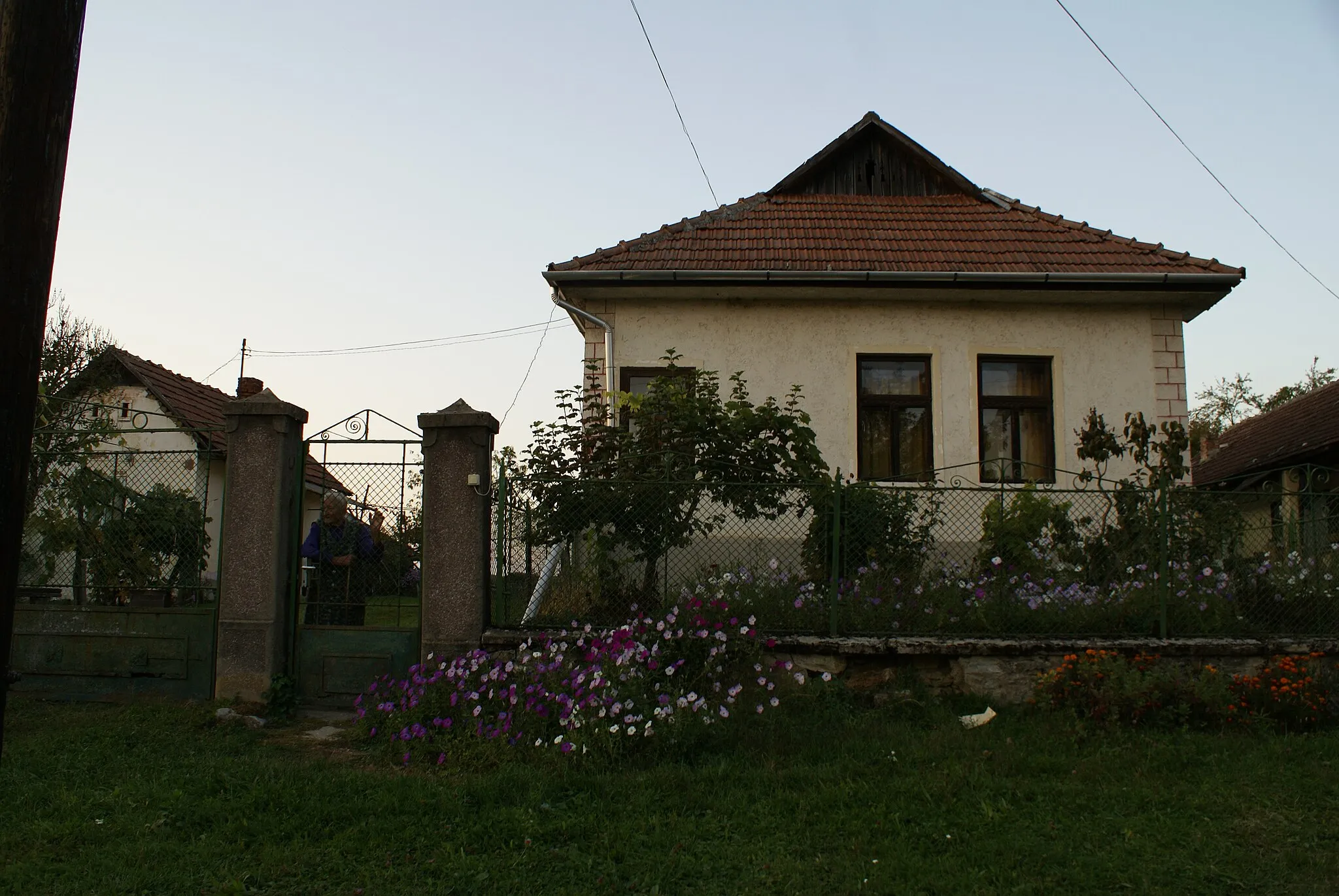 Photo showing: Népi lakóház, Perecse