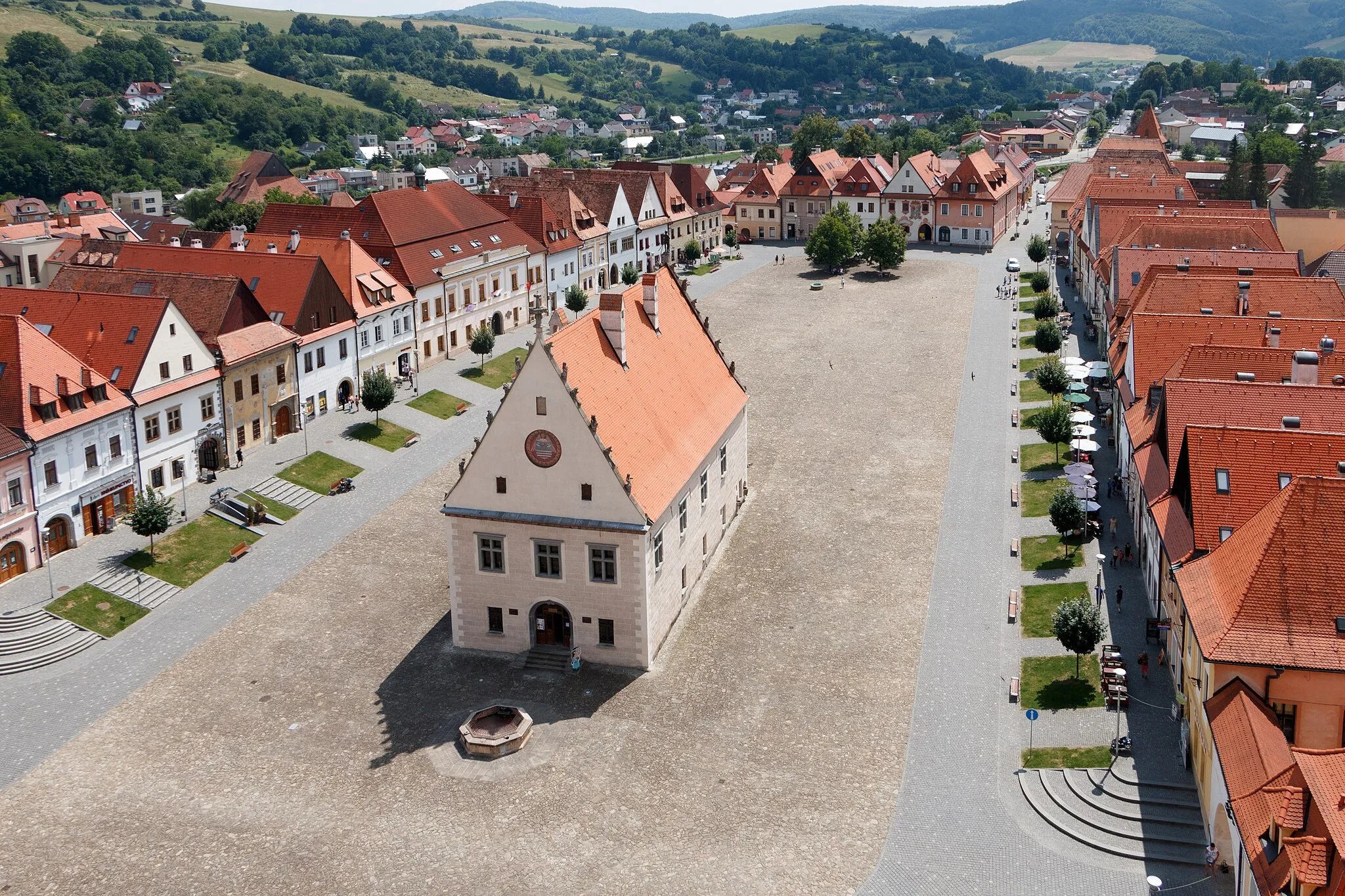 Photo showing: Market Square of Bardejov