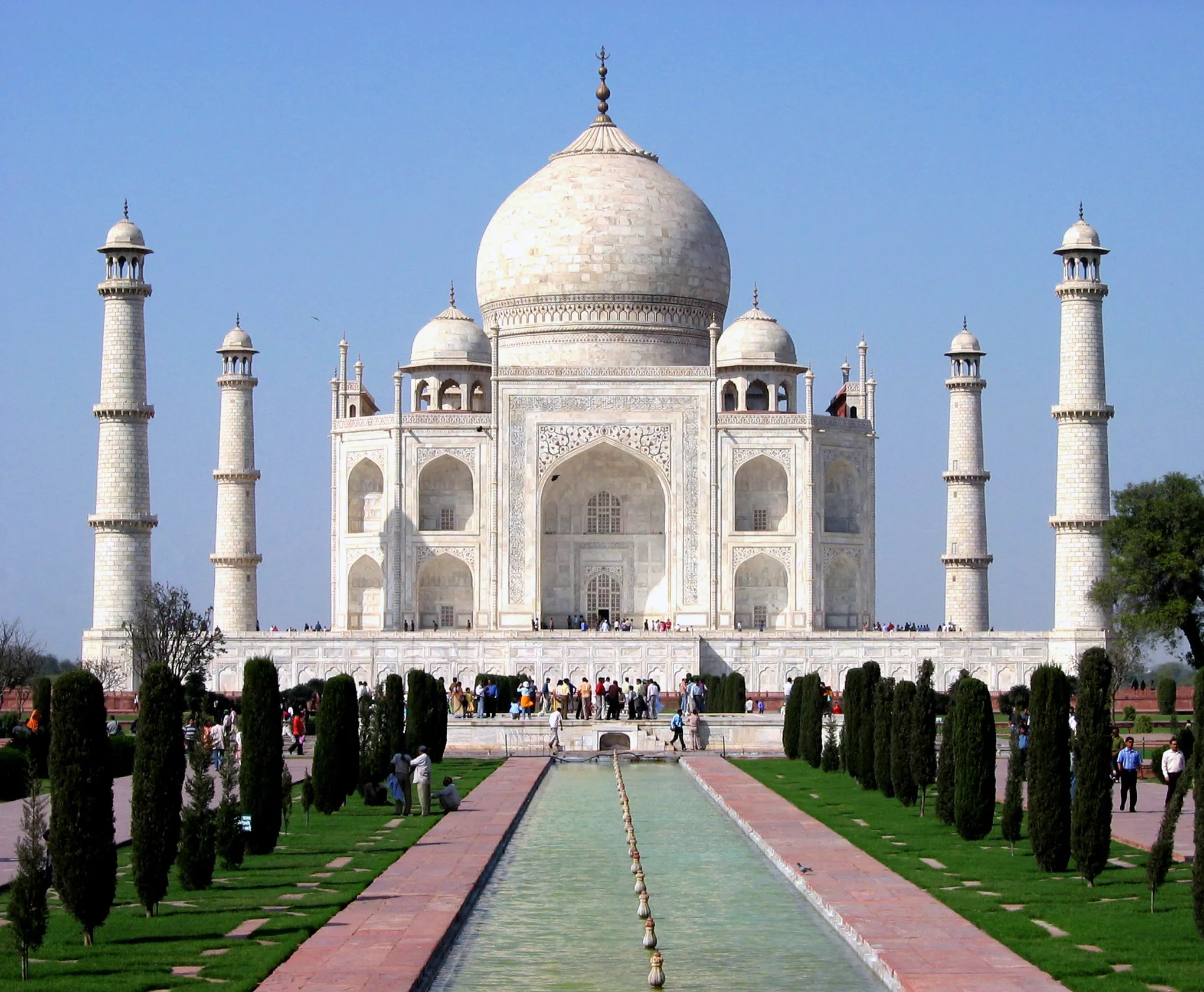 Photo showing: Taj Mahal, Agra, India.