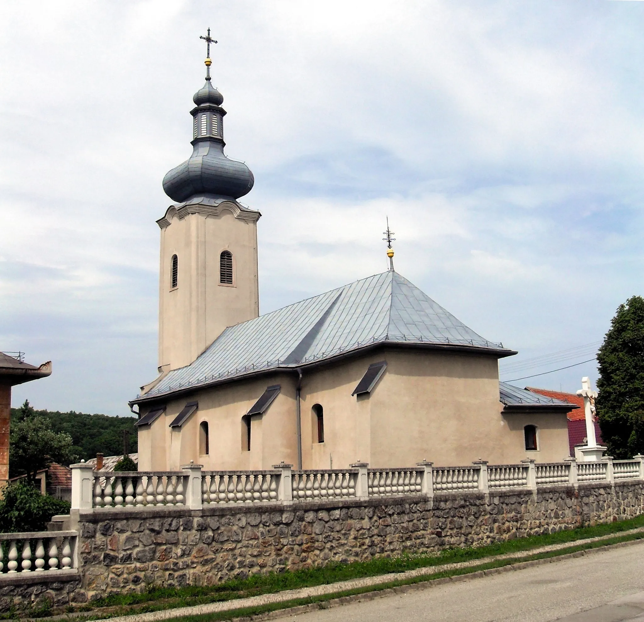 Photo showing: Paňovce, Rímskokatolícky kostol sv. Kataríny Alexandrijskej