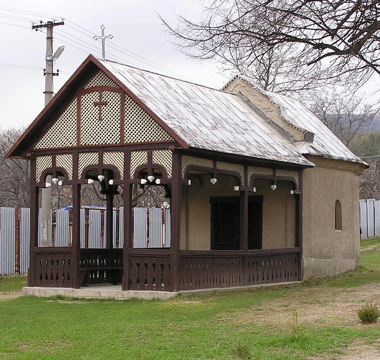 Photo showing: The Rosary Virgin Mary Chapel in Poproč, Slovakia