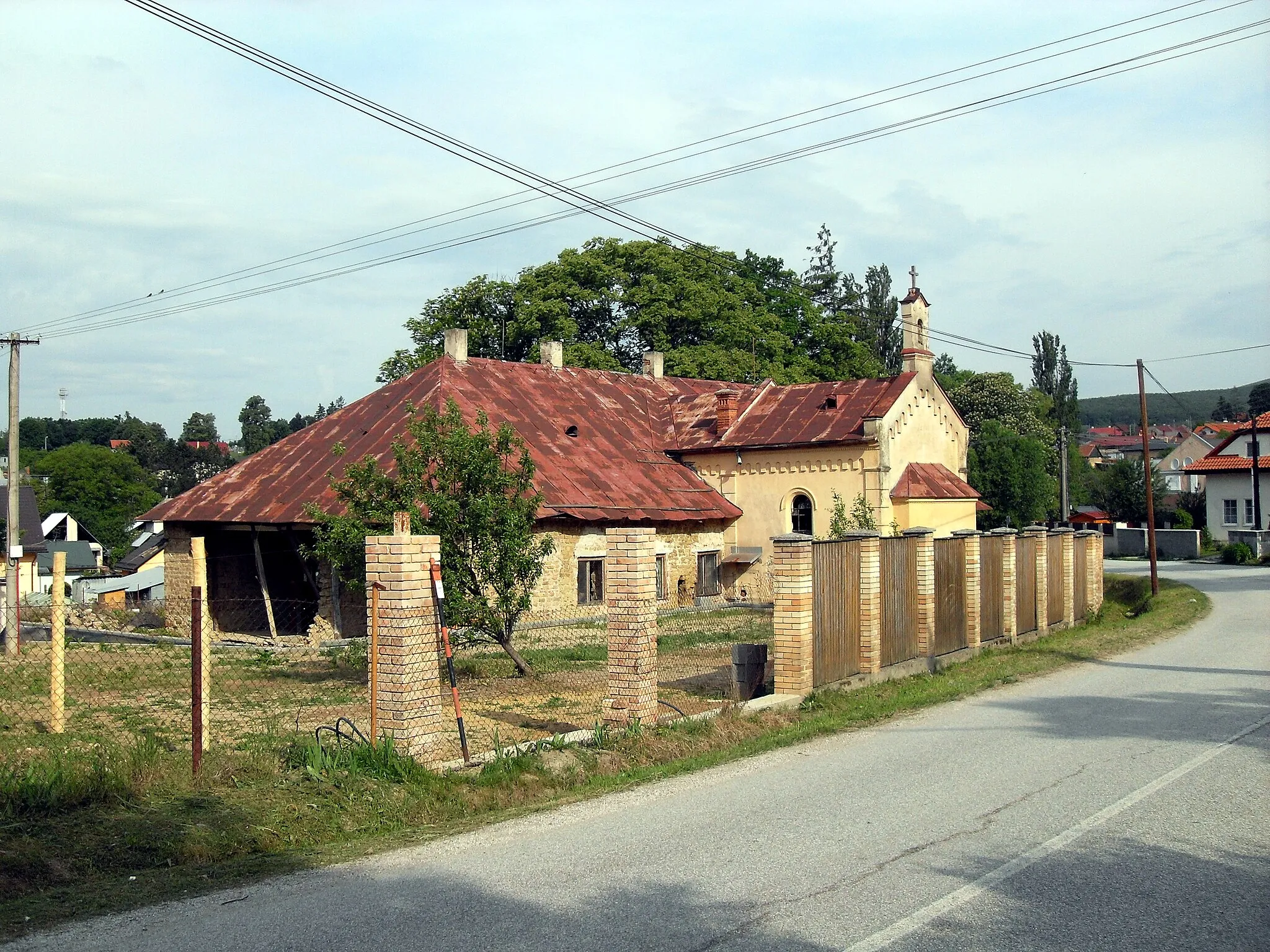 Photo showing: sk:Kaštieľ rodiny Semsey v Šemši s hradná kaplnka