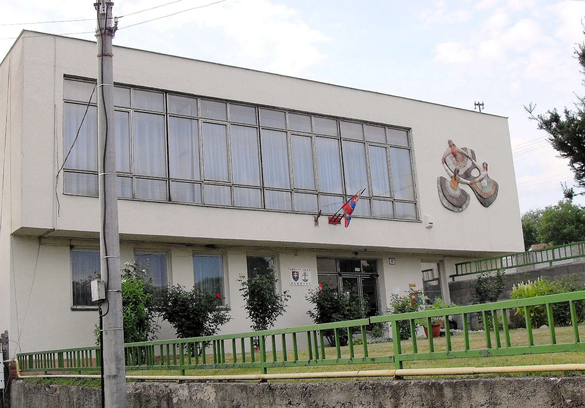 Photo showing: Obecný úrad v Bukovci
