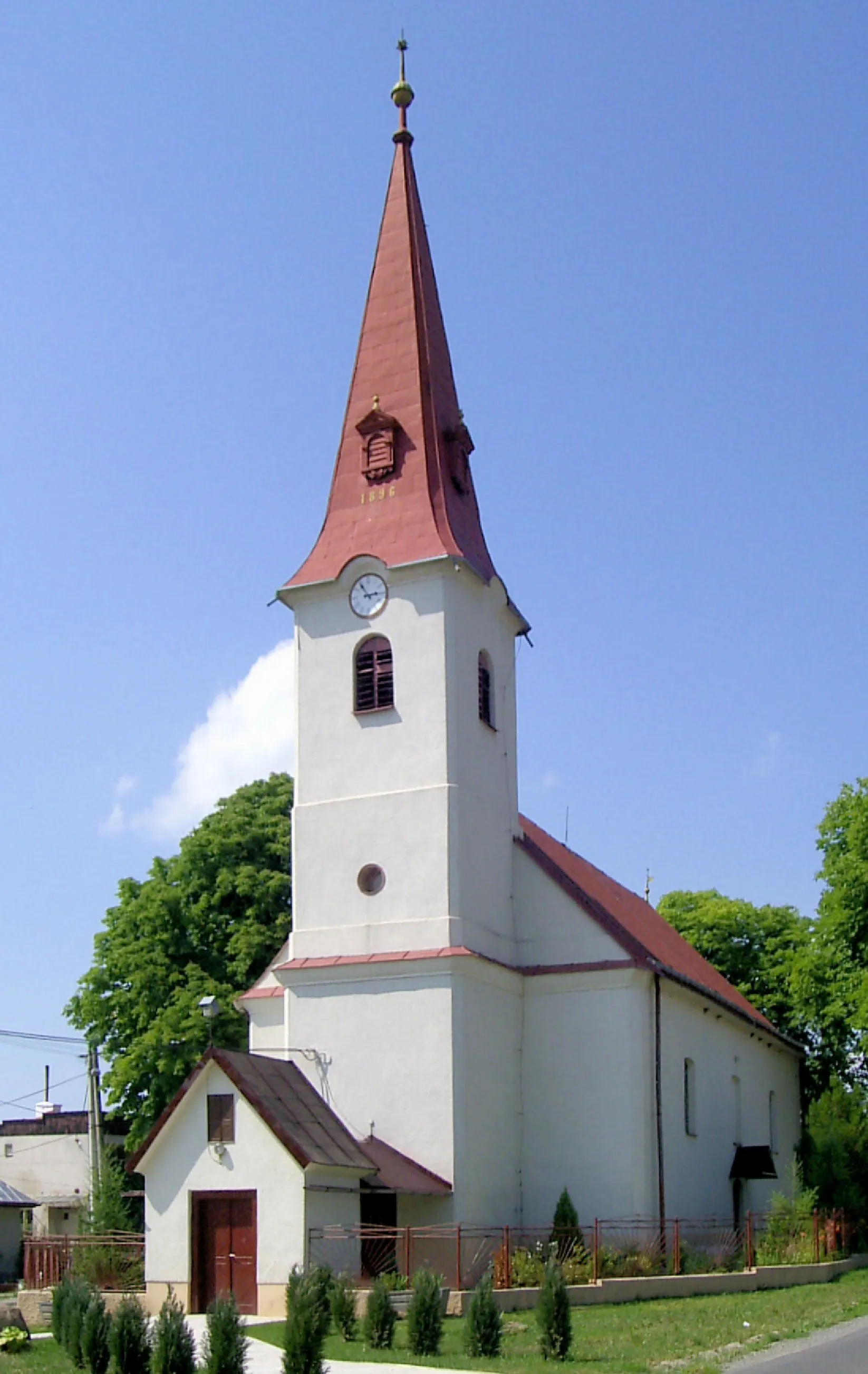 Photo showing: A református templom, Magyarbőd