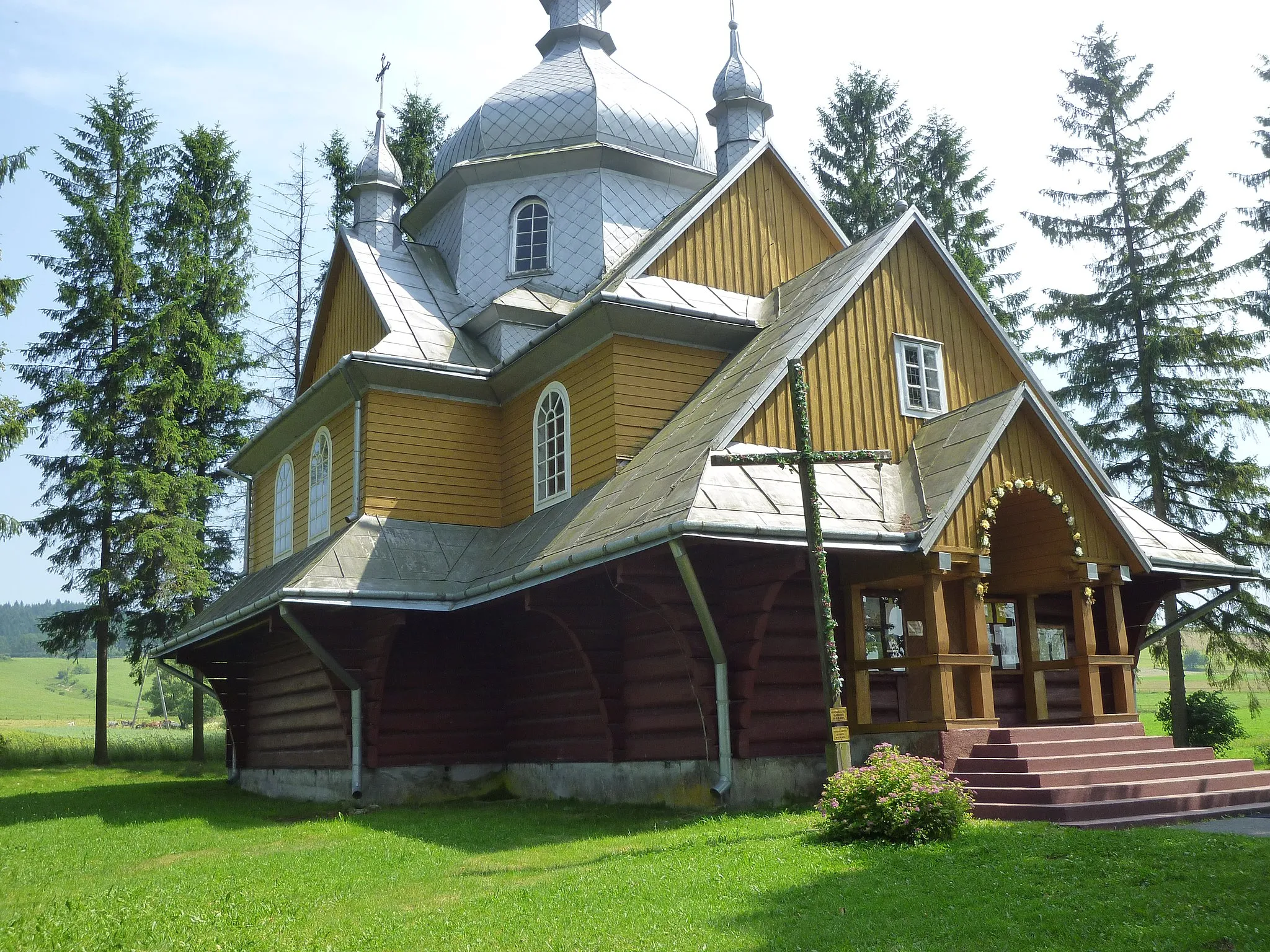 Photo showing: Cerkiew Wniebowstąpienia Pańskiego w Gładyszowie