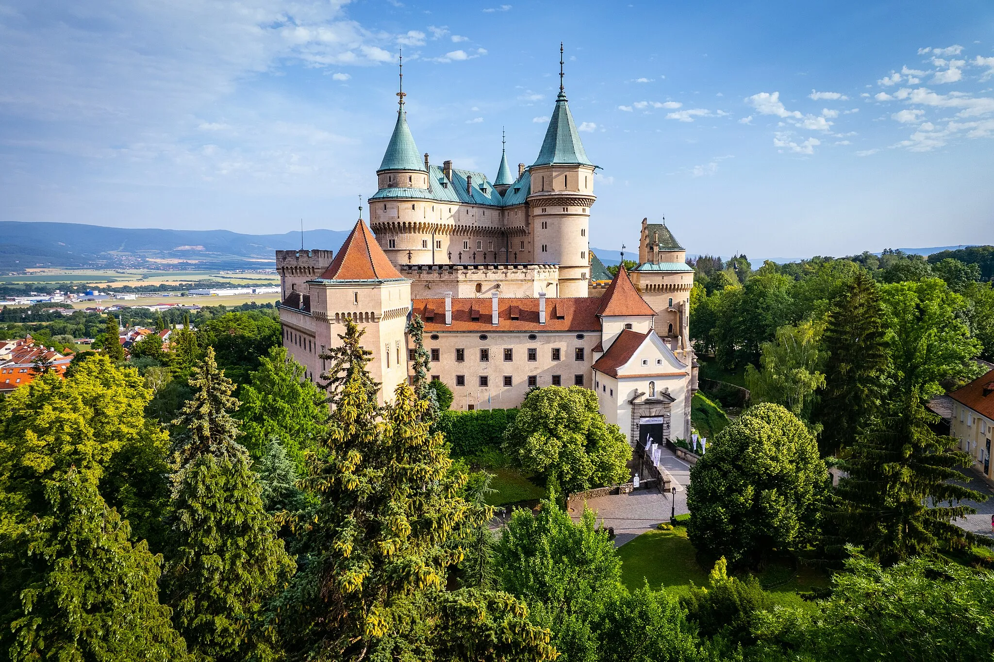 Photo showing: Bojnice Castle, Slovakia