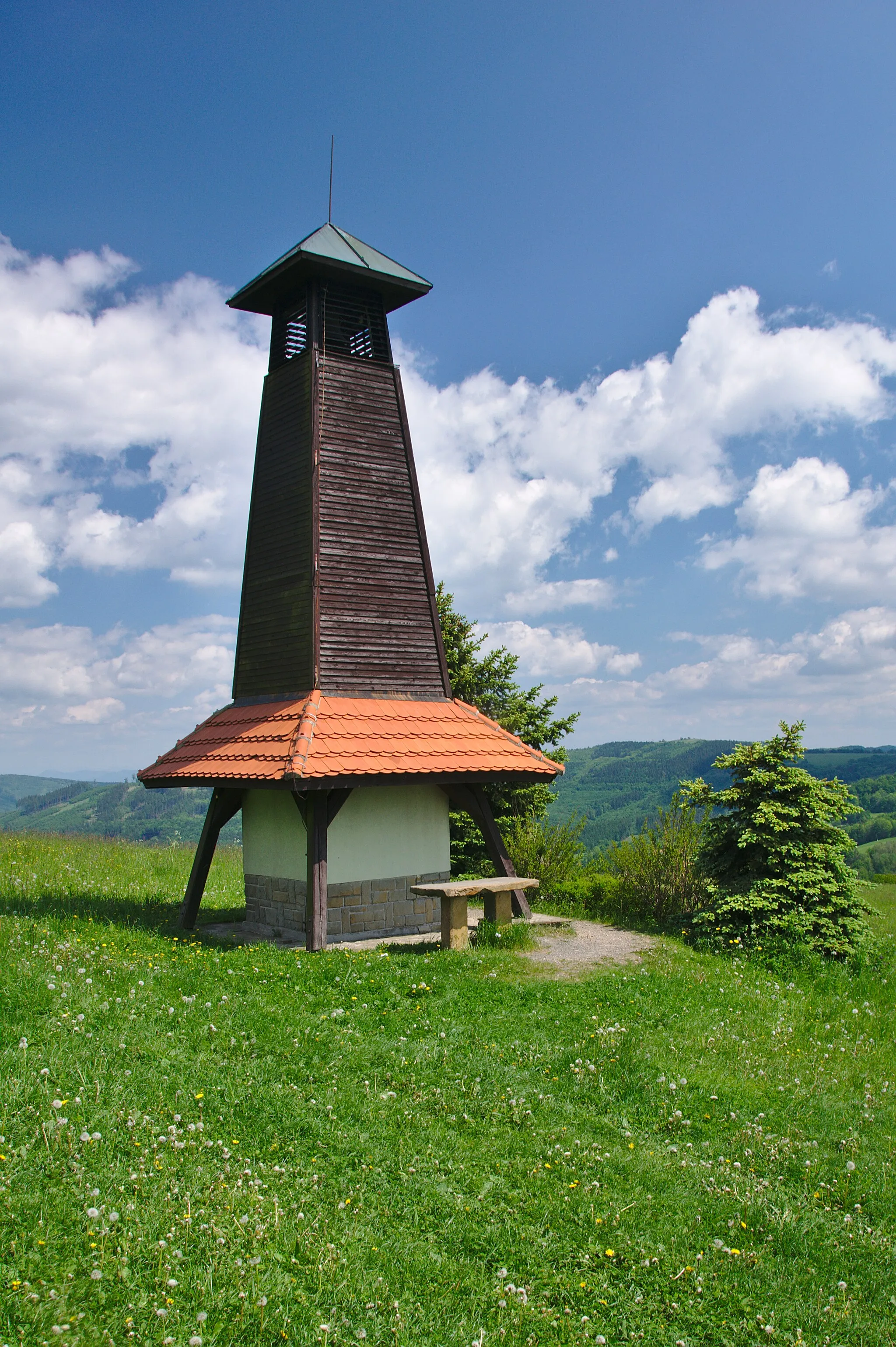 Photo showing: Zvonice, Vyškovec, okres Uherské Hradiště