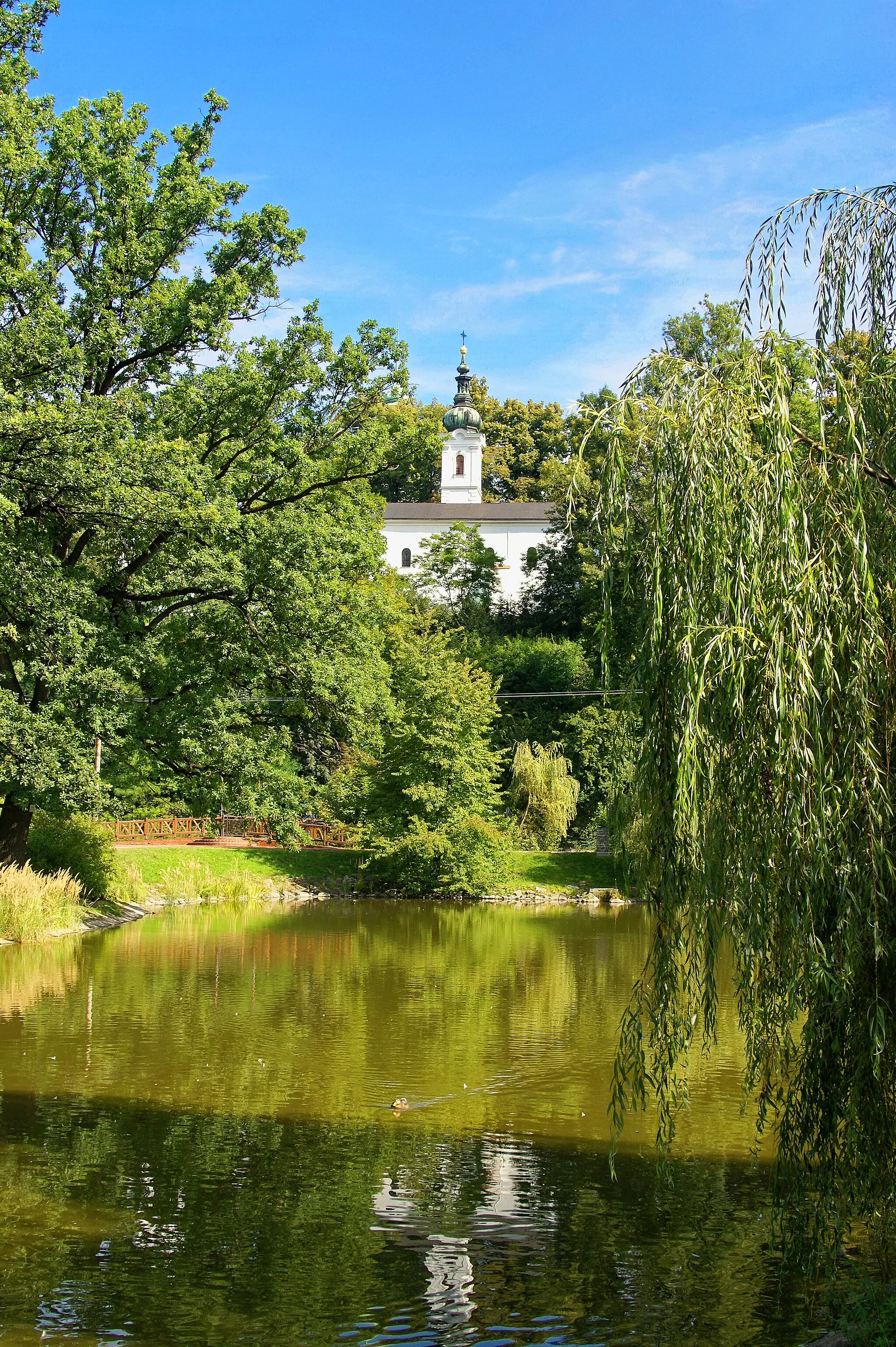 Photo showing: Vsetín - Panská Zahrada - View NNE