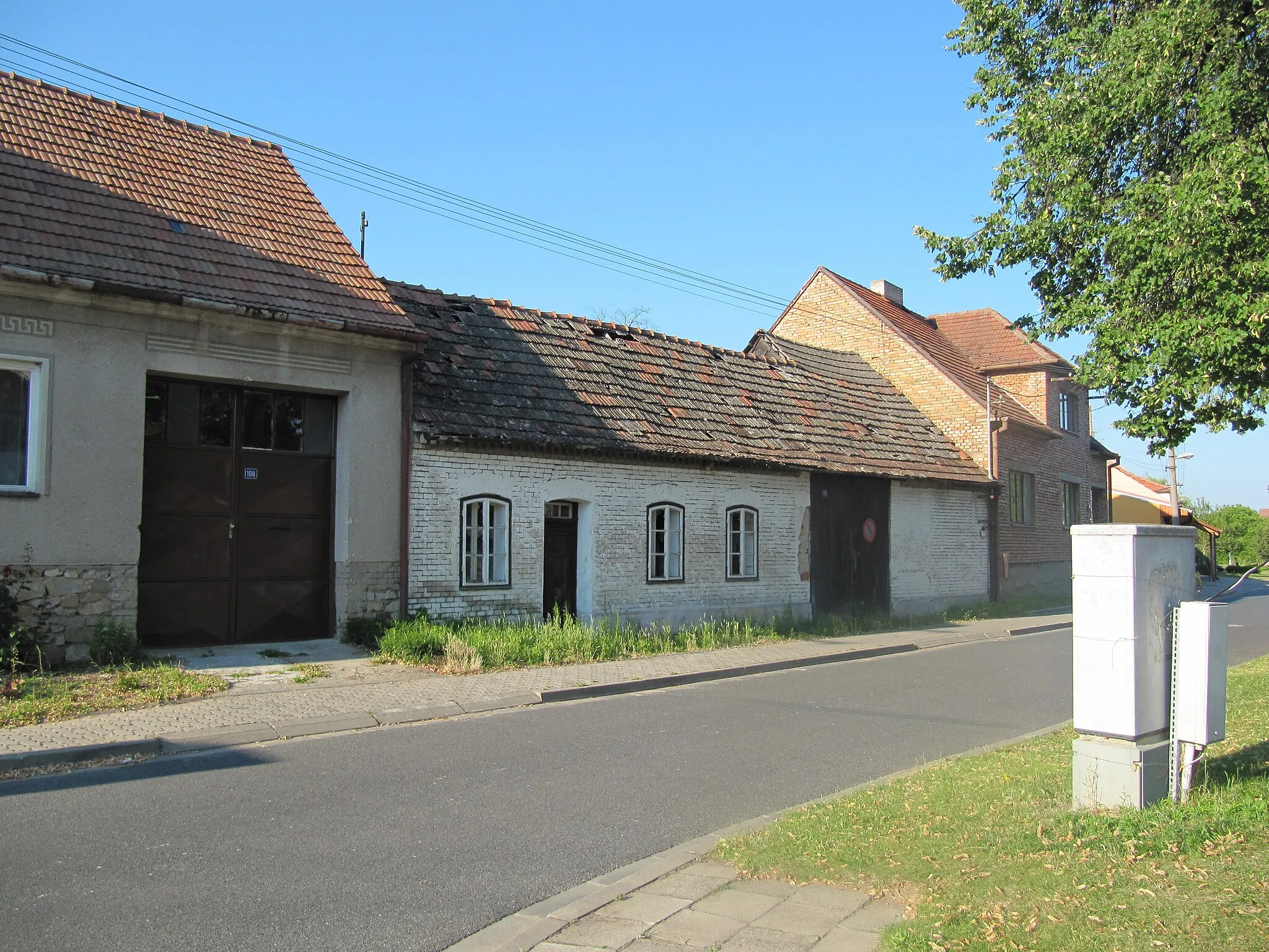 Photo showing: Vacenovice in Hodonín District, Czech Republic. House Nr. 109.