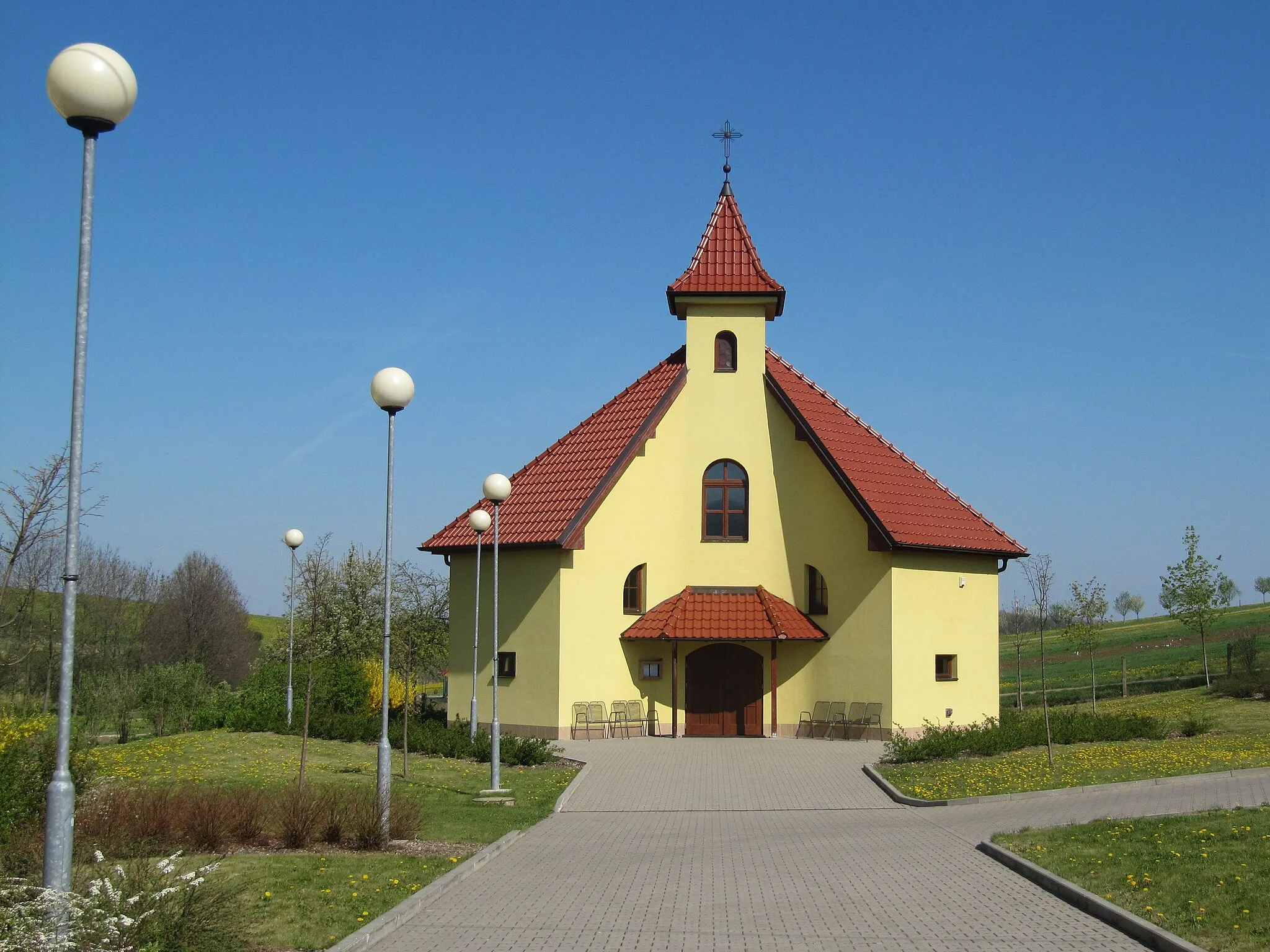 Photo showing: Suchov in Hodonín District, Czech Republic. Church of Saint Lucas.