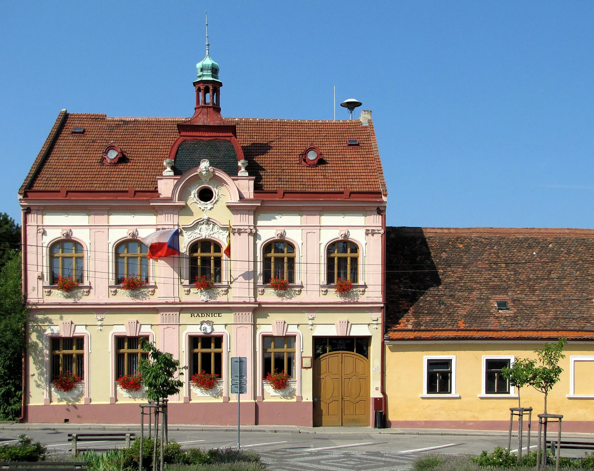 Photo showing: Radnice na náměstí Svobody ve Strážnici, okres Hodonín