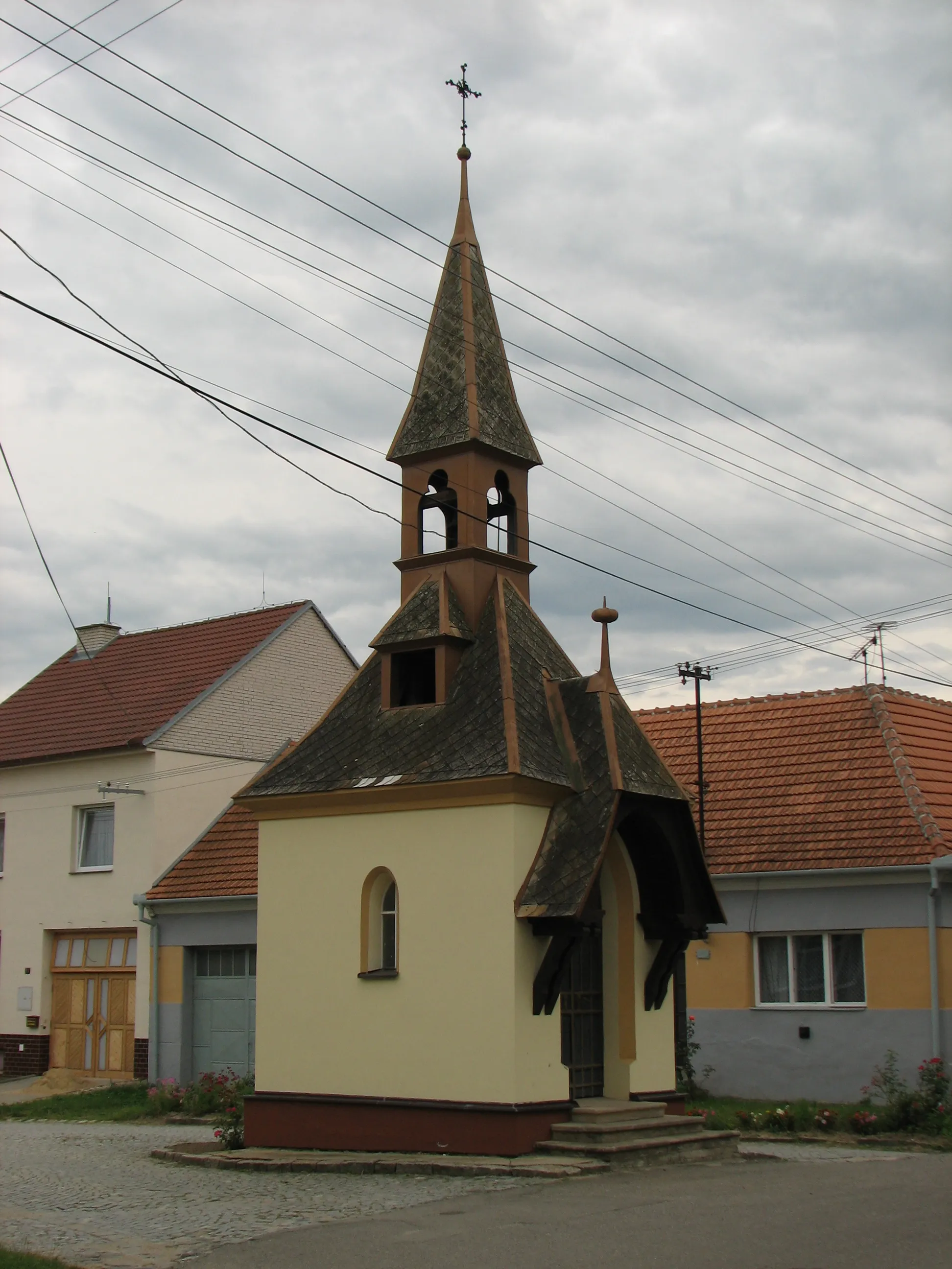 Photo showing: Dražůvky - chapel; Hodonín District, Czech Republic