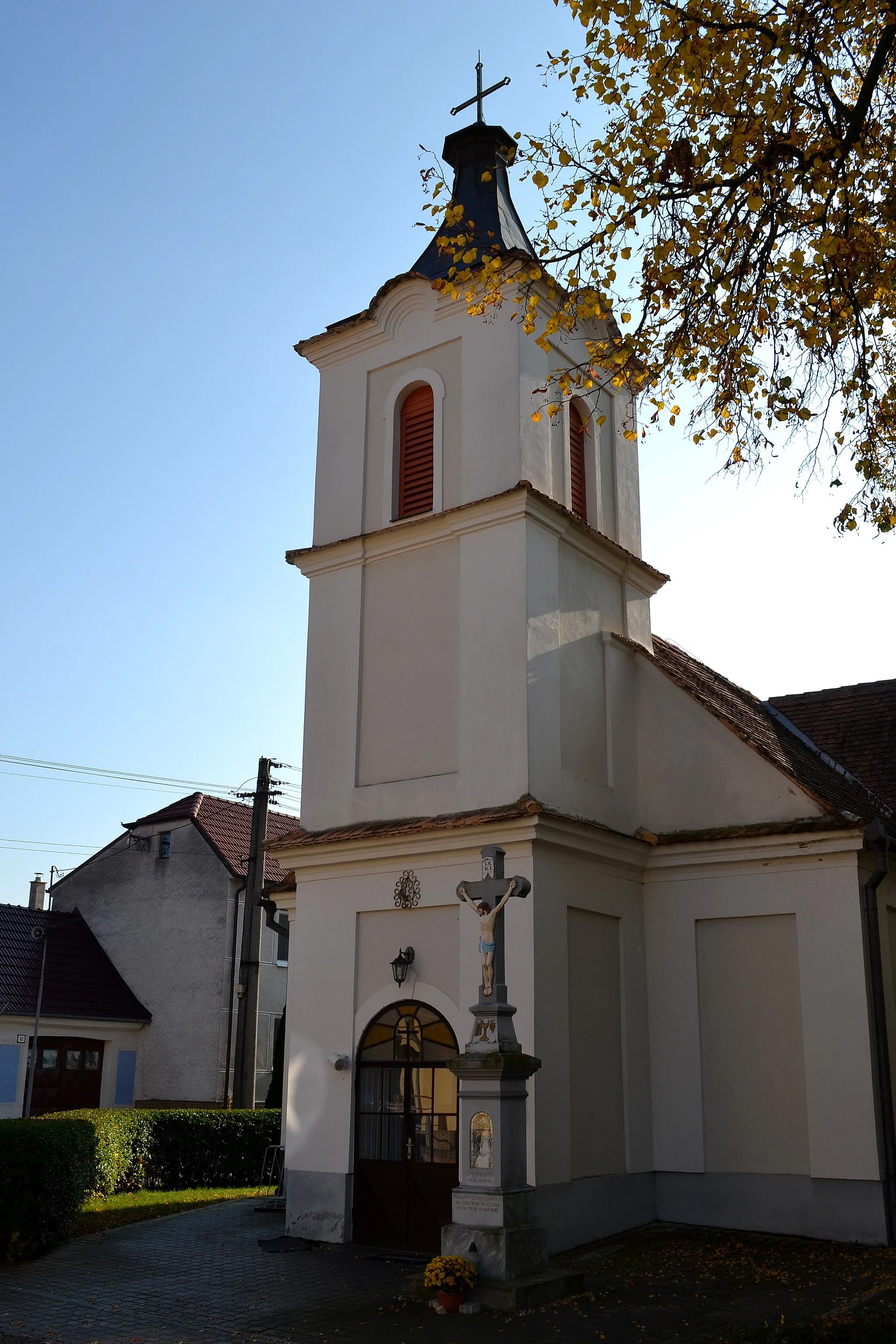 Photo showing: Dubovce (okr. Skalica), Kostol svätej Žofie