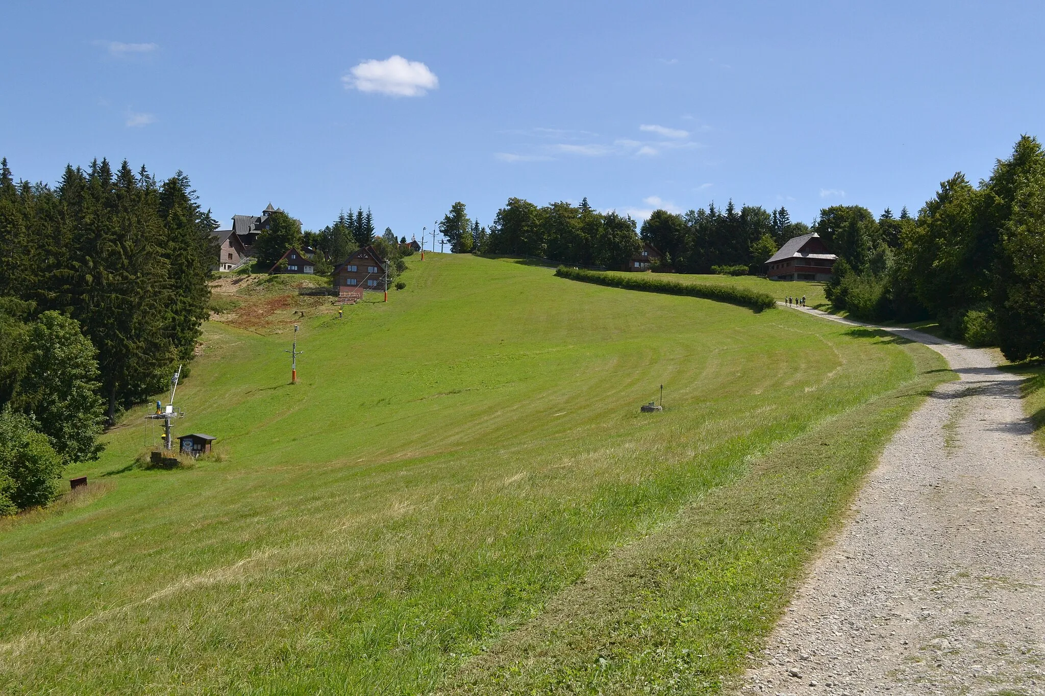 Photo showing: Nový Hrozenkov - Kohútka, západní svah