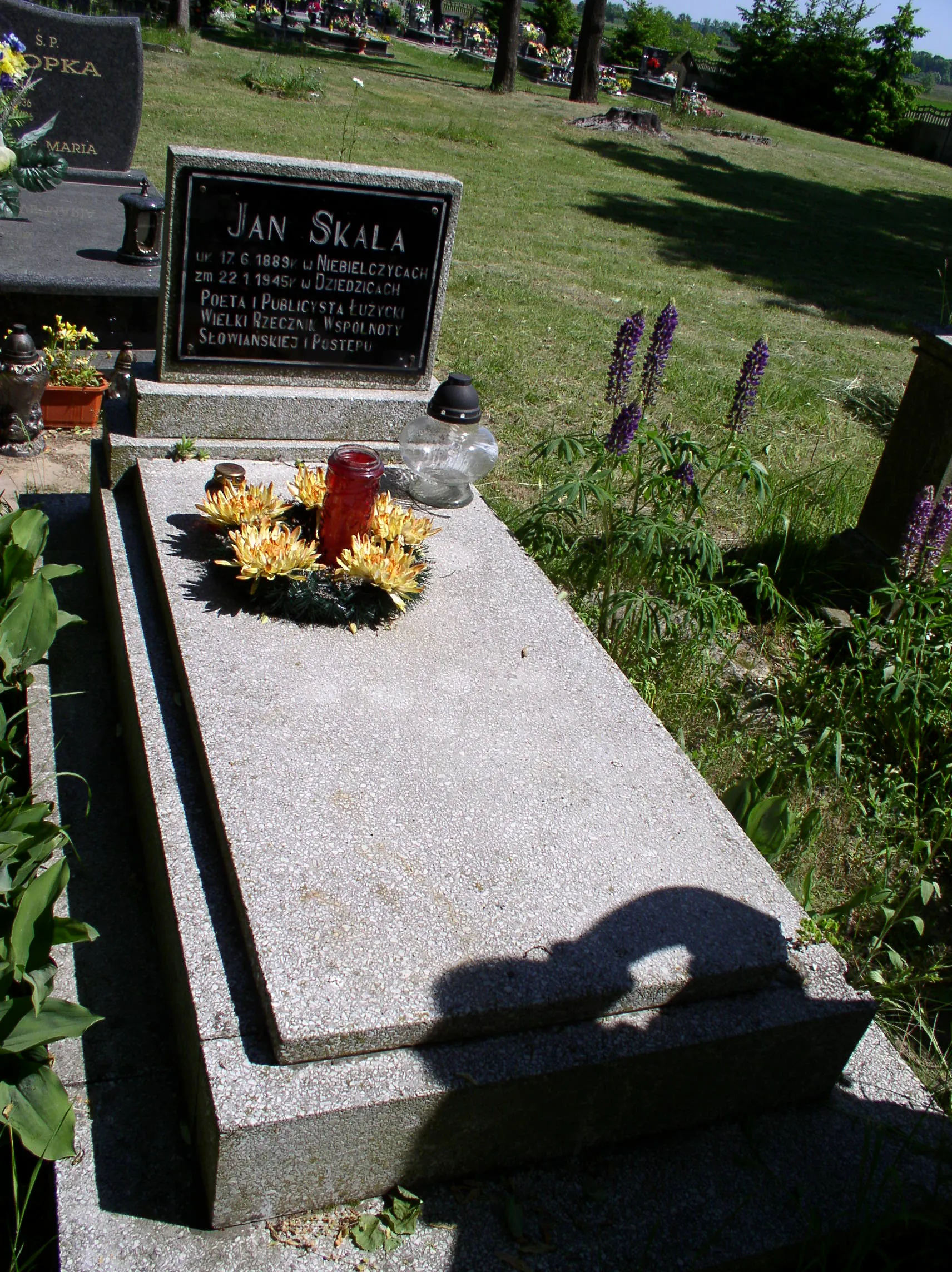 Photo showing: Jan Skala  - grób w miejscowości Włochy