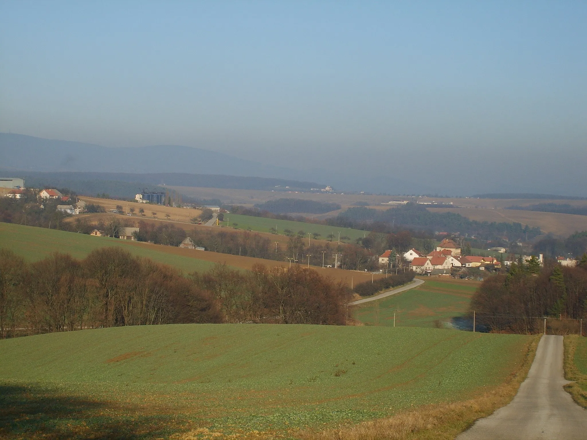 Photo showing: View of the village of Jablonka Slowakia