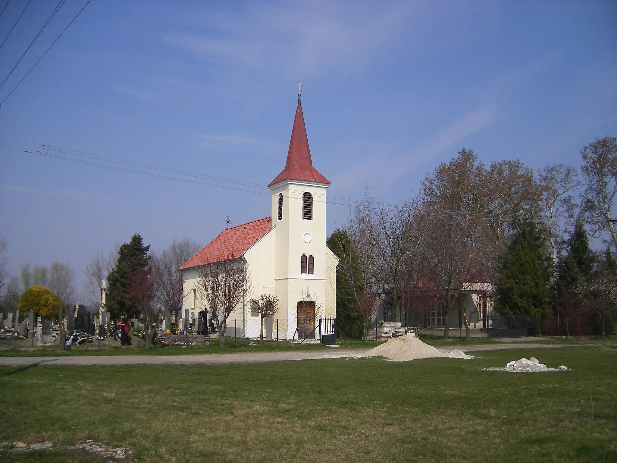 Photo showing: Bogyarét, katolikus templom.