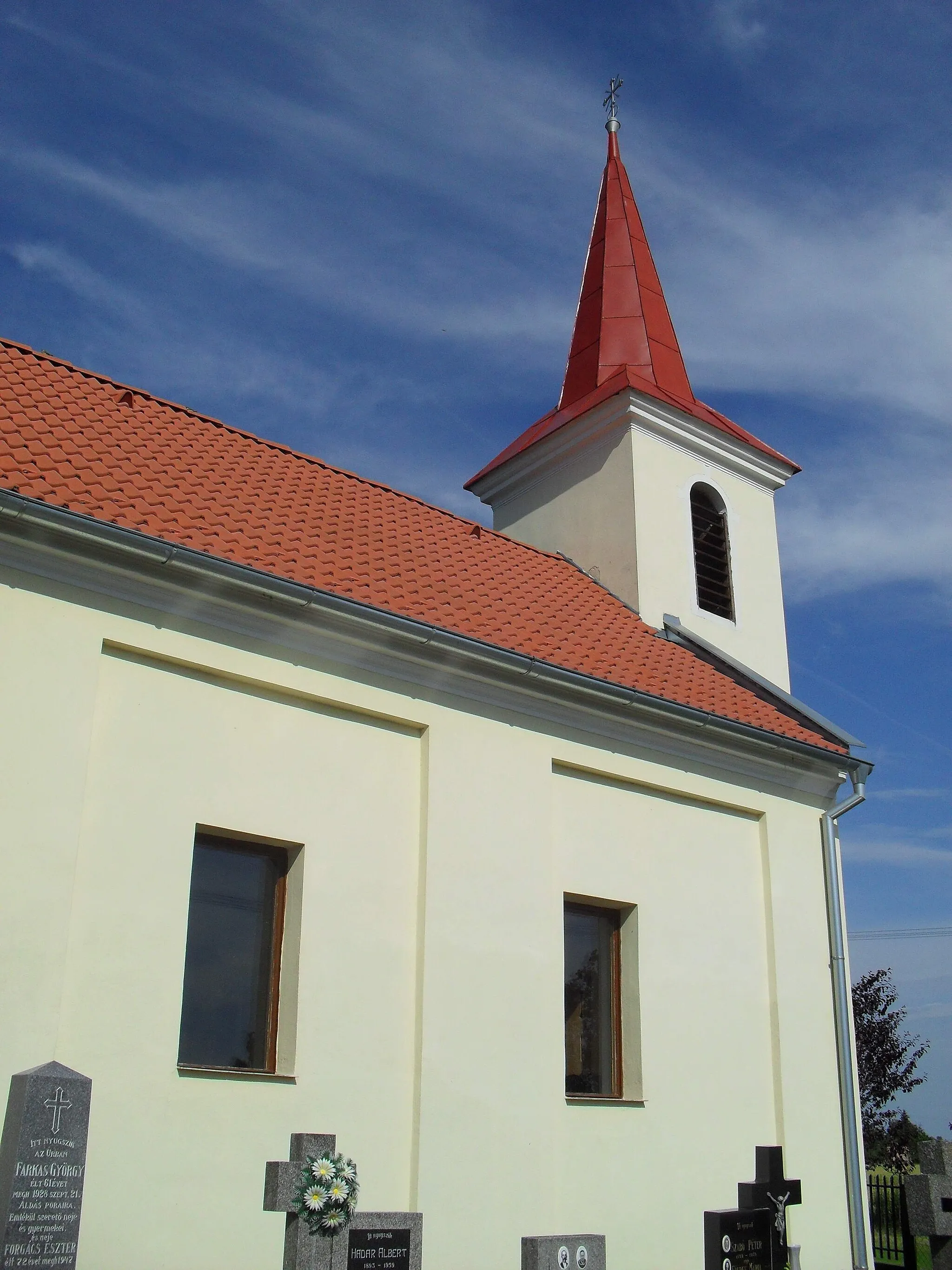 Photo showing: Bogyarét - katolikus templom