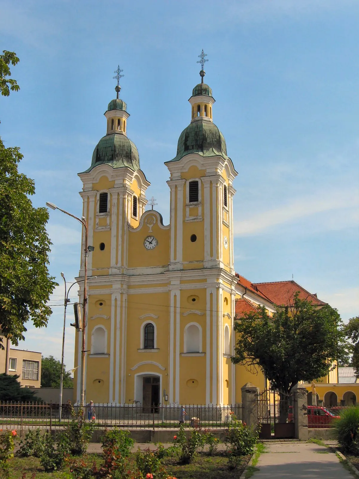 Photo showing: Church of St. Stephen protomartyr in Šurany, Slovakia.