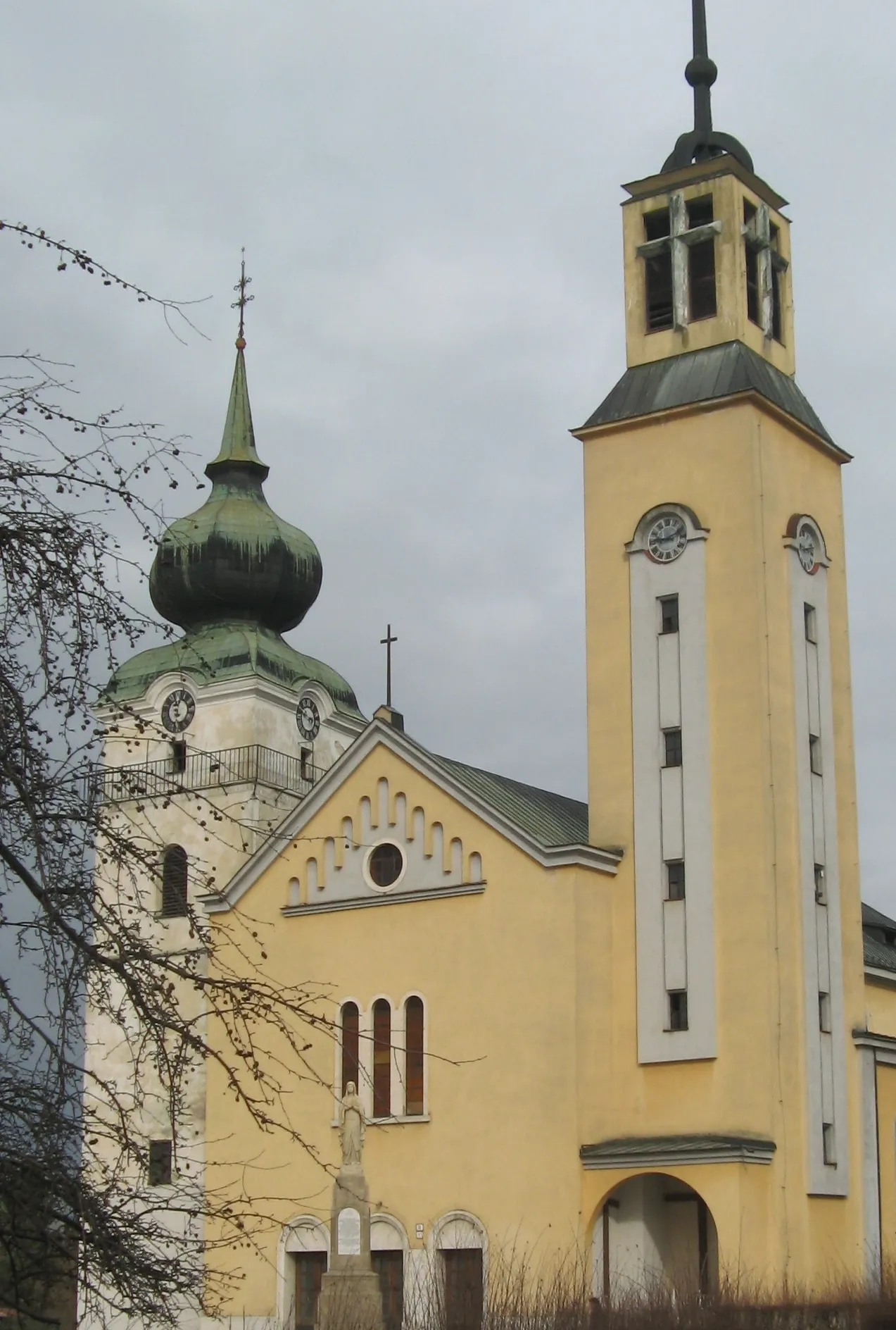 Photo showing: Church in Povazska Bystrica