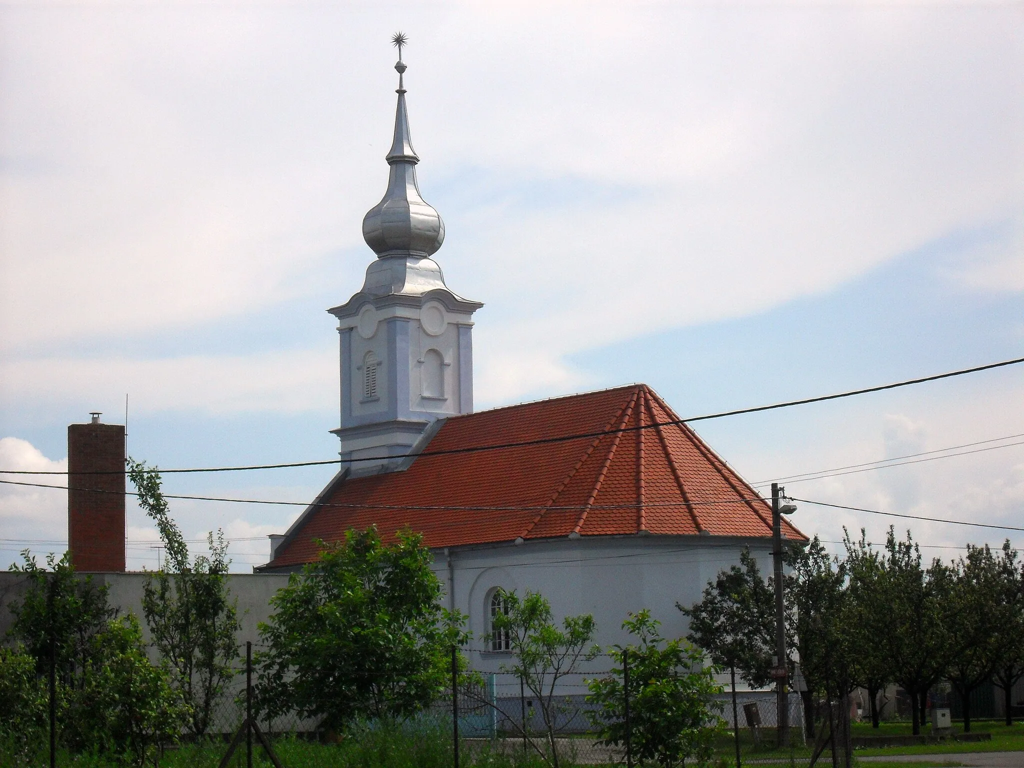 Photo showing: Tany - református templom