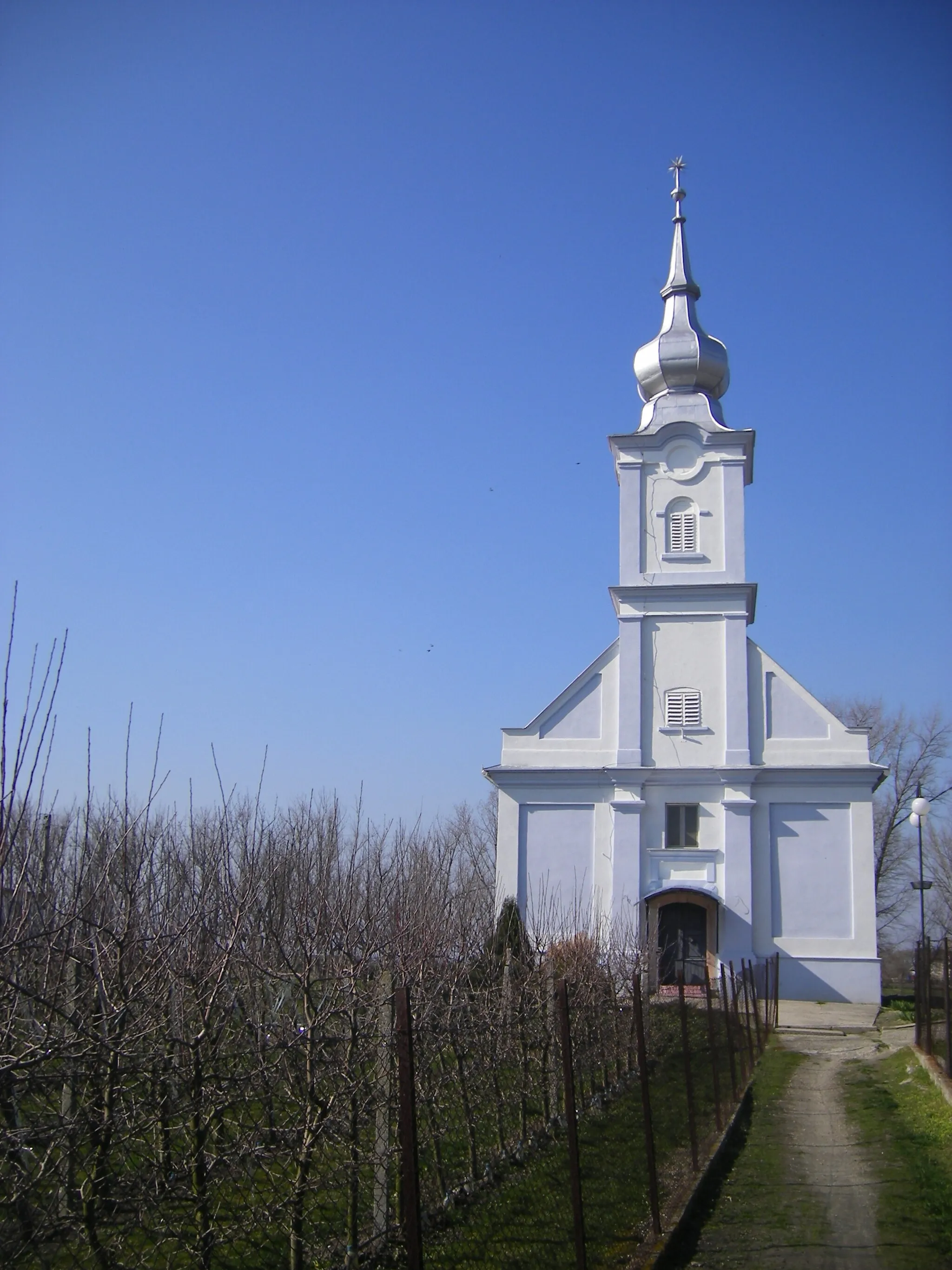 Photo showing: Tany, református templom.