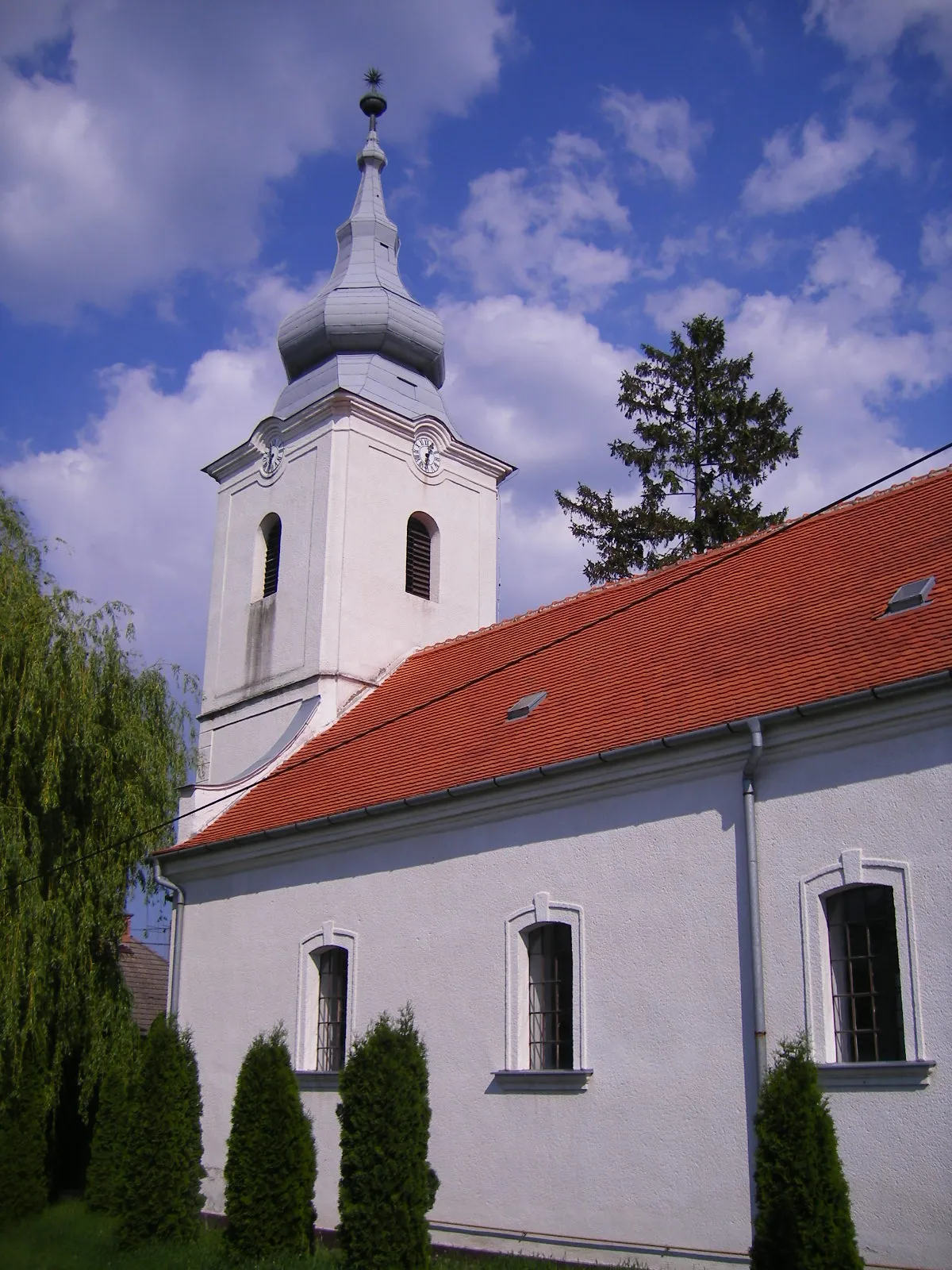 Photo showing: Kamocsa - református templom