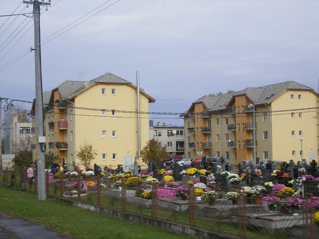Photo showing: Berencs - temető a Nyitranagyfalui községrészben