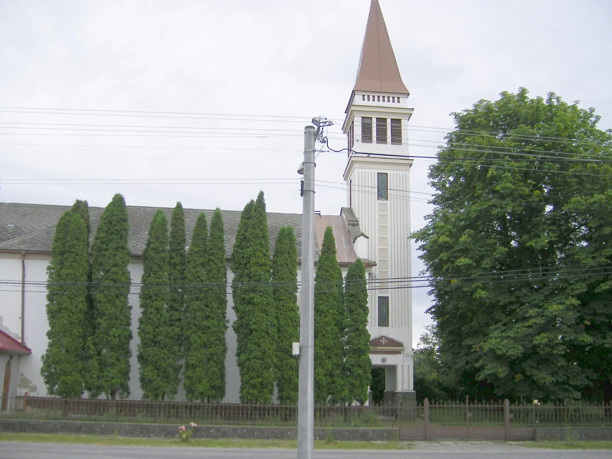 Photo showing: Ondrejovce catholic church