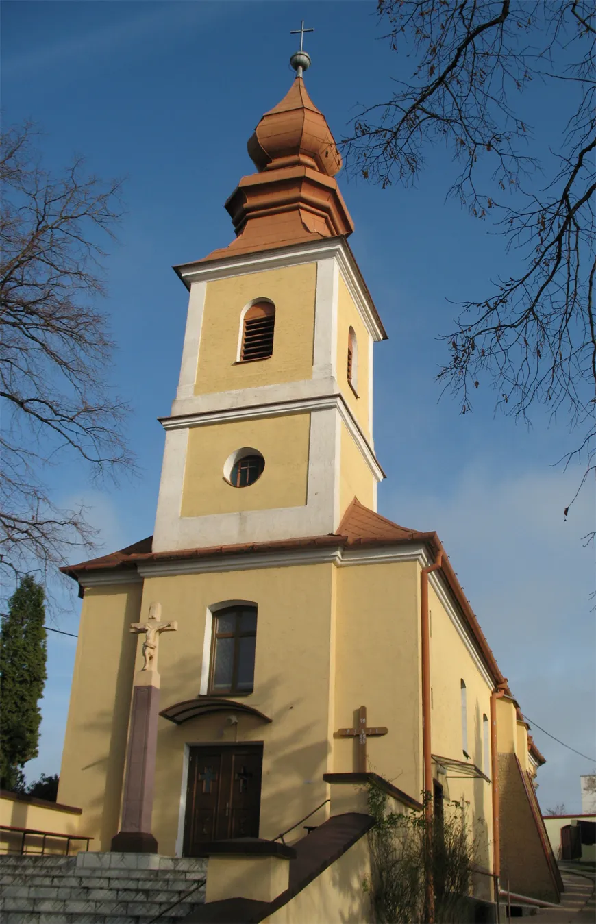 Photo showing: Church of Veľký Lapáš
