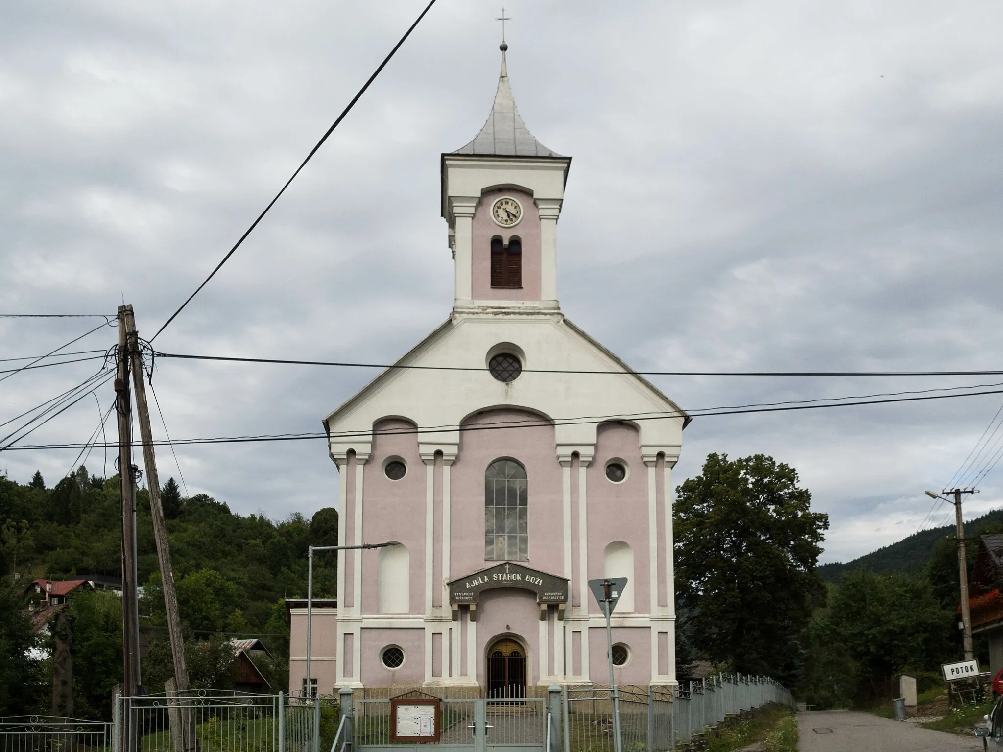 Photo showing: Lutheran Church from 1846-1859 in Lazy pod Makytou, Slovakia,