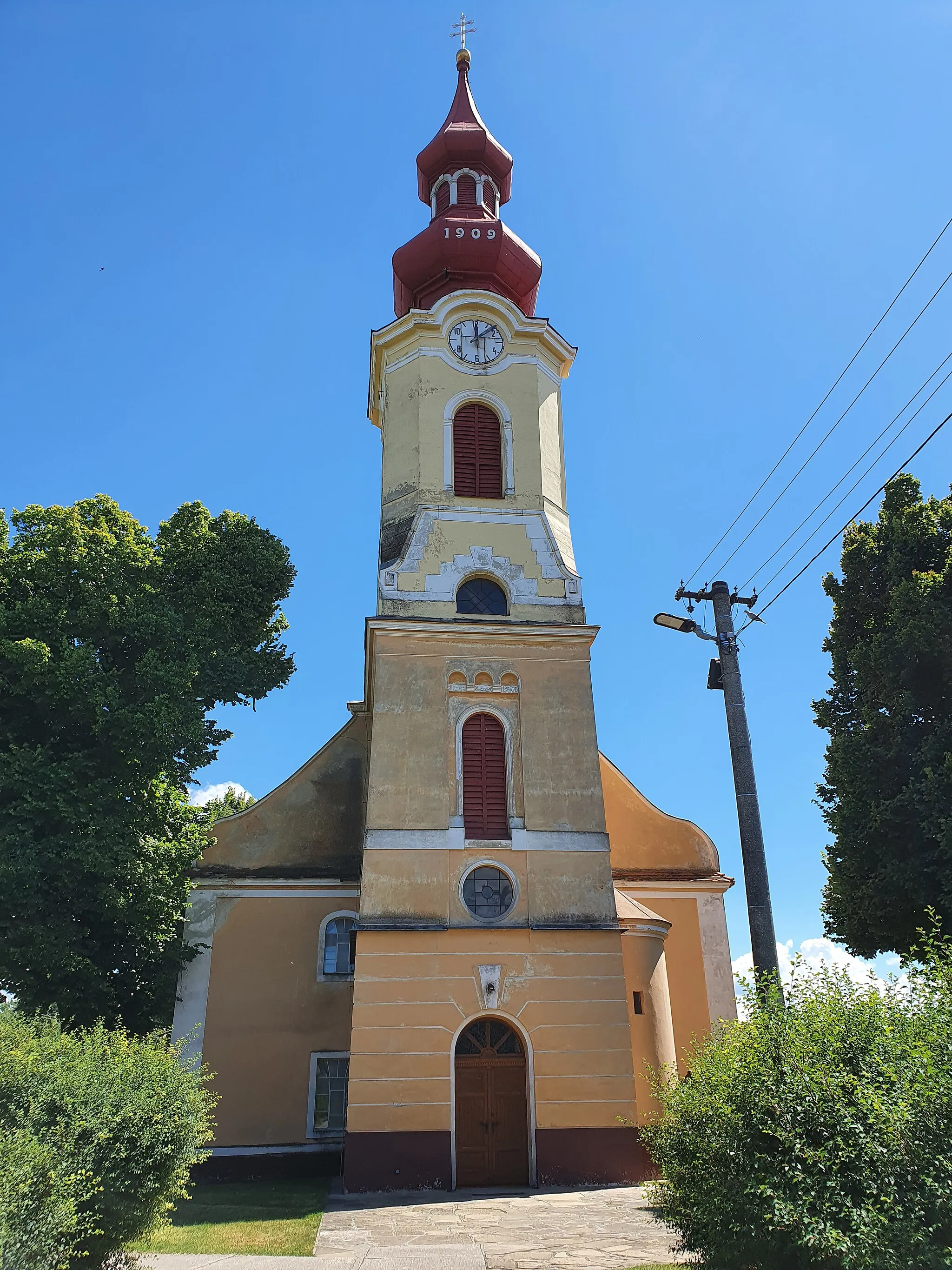 Photo showing: Sobotište (okr. Senica), evanjelický kostol