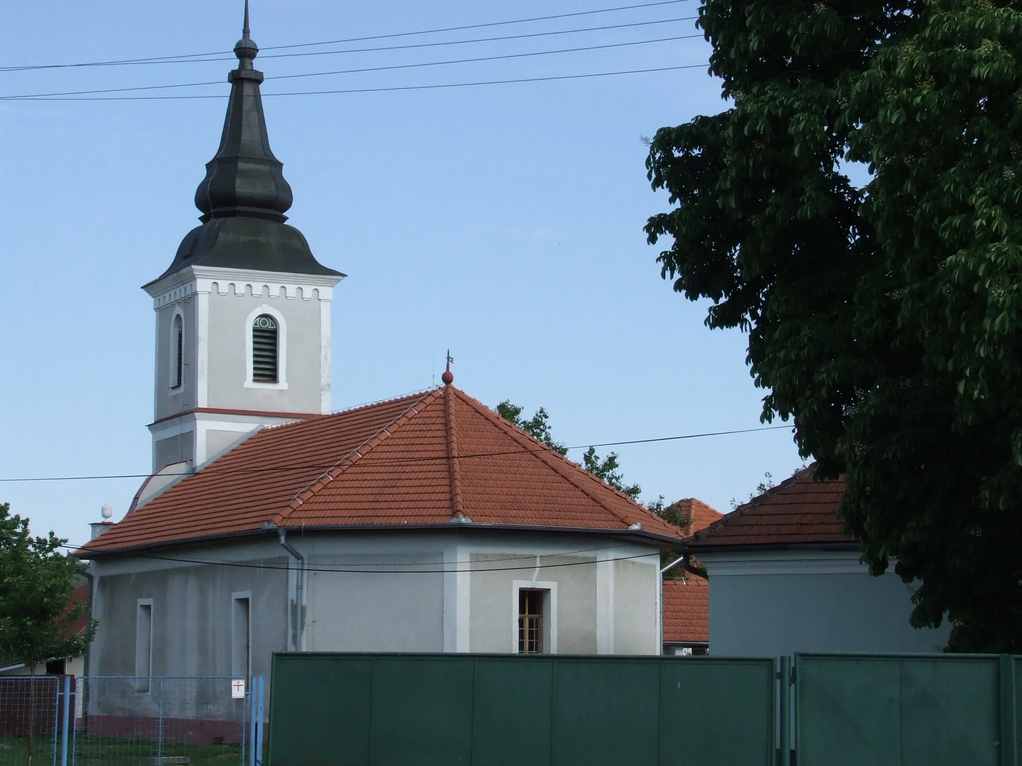 Photo showing: Kostol reformovanej kresťanskej cirkvi v obci Pozba