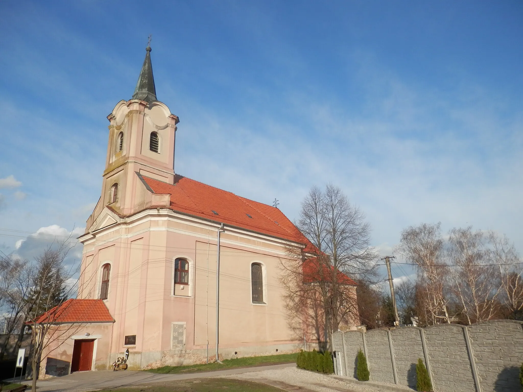 Photo showing: Kostol svätého Štefana Uhorského obec Horný Bar, okres Dunajská Streda. Slovensko.