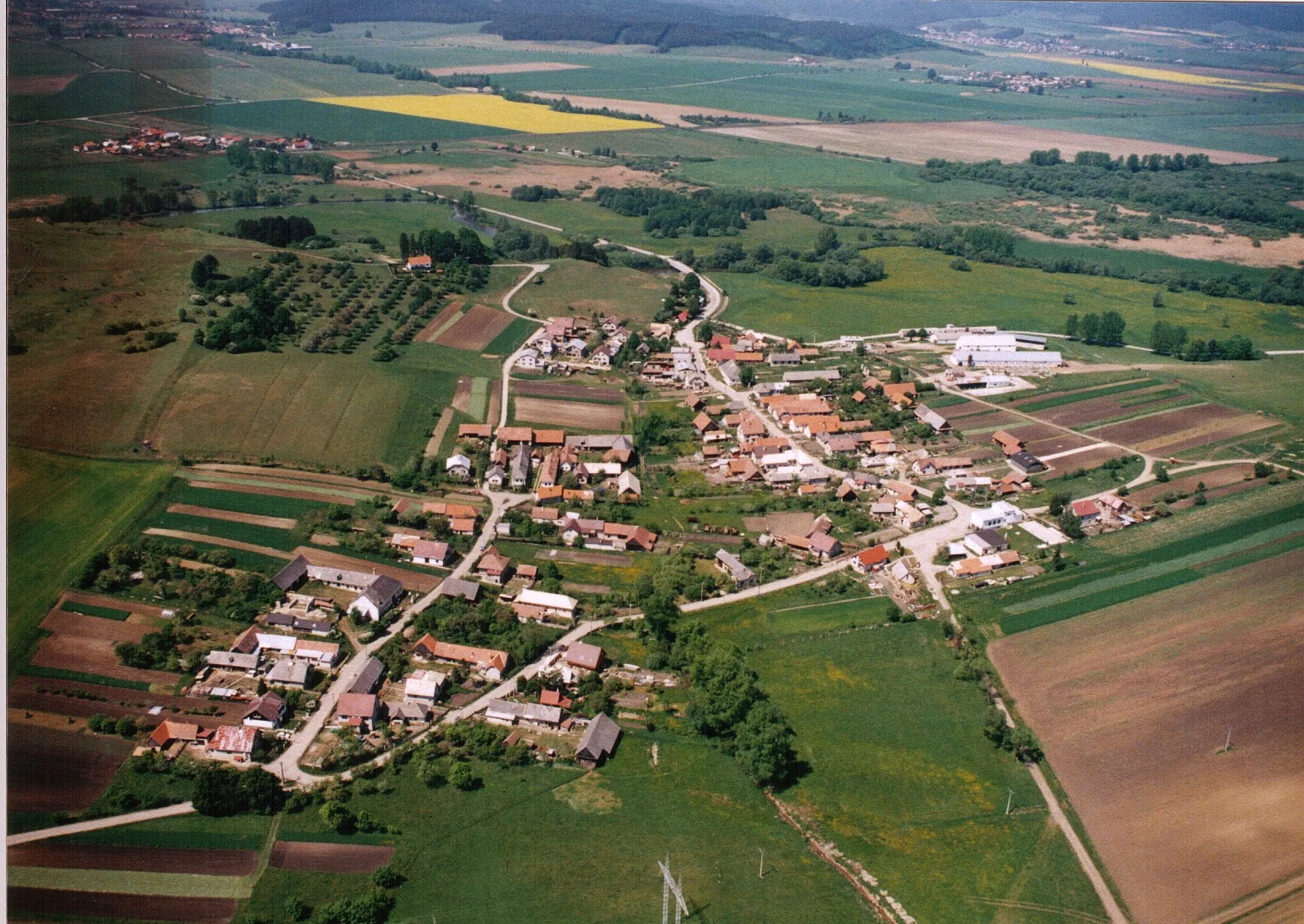 Photo showing: Letecký pohľad