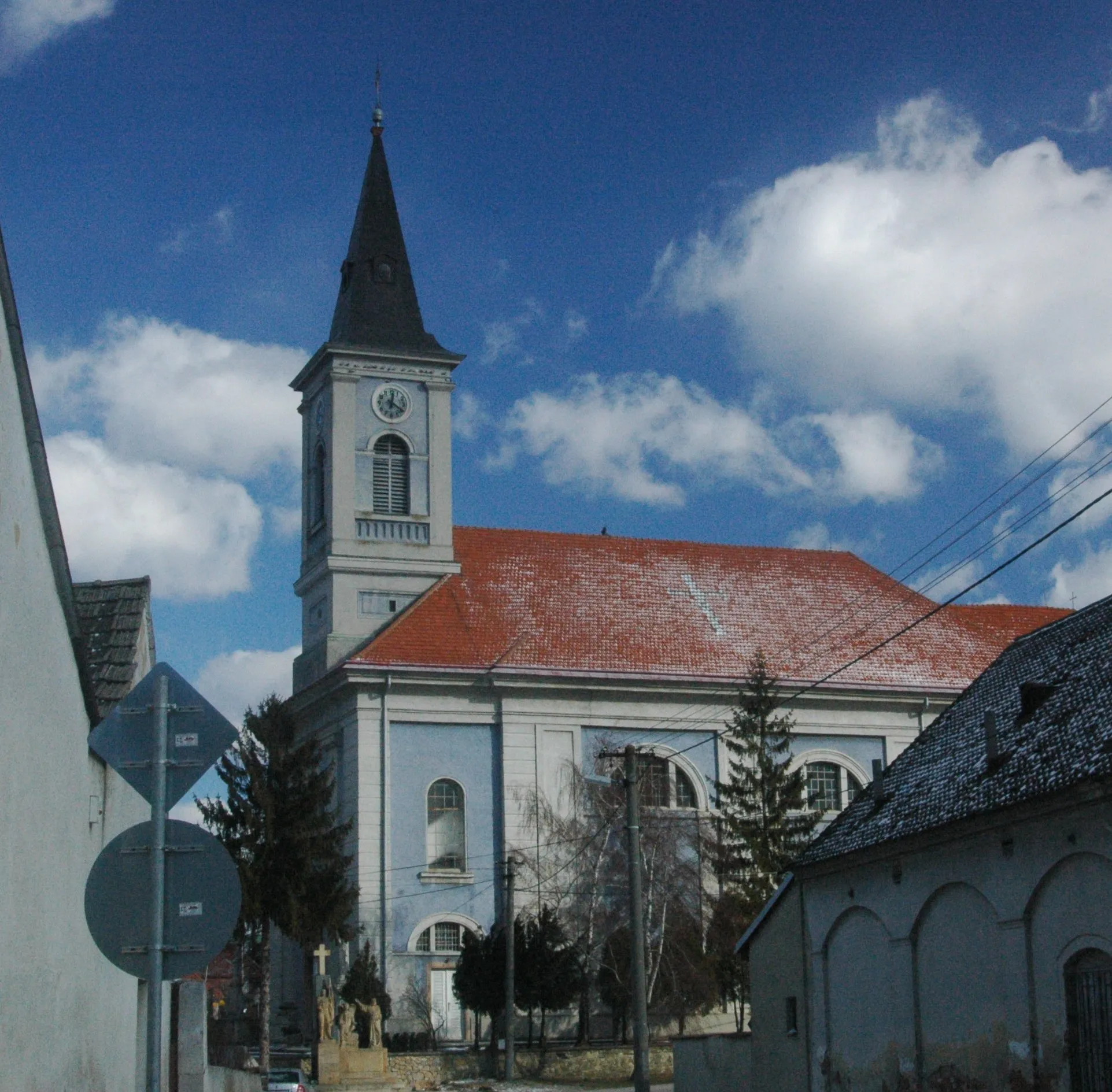 Photo showing: Gbely, Slovakia, Church of Archangel Michael