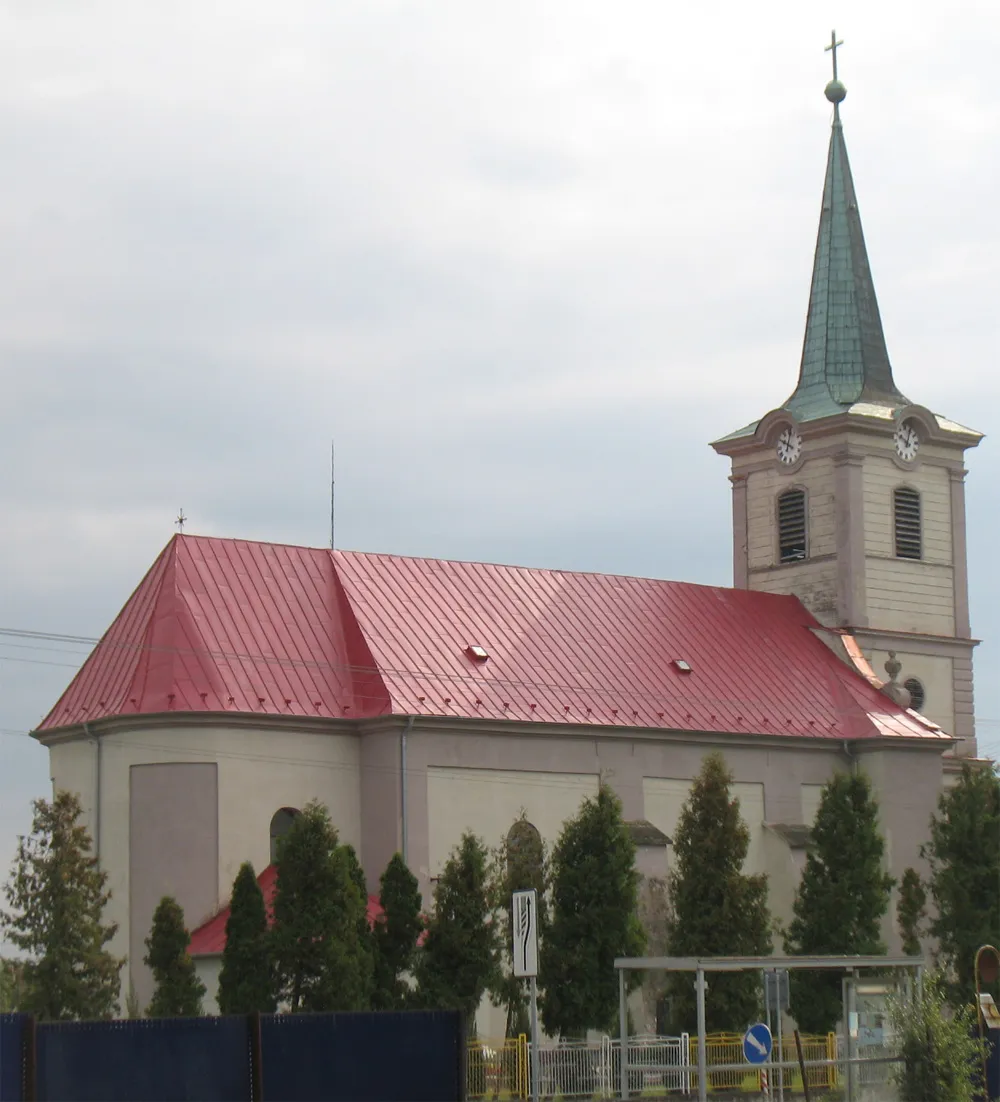Photo showing: Church in Ivanka pri Nitre