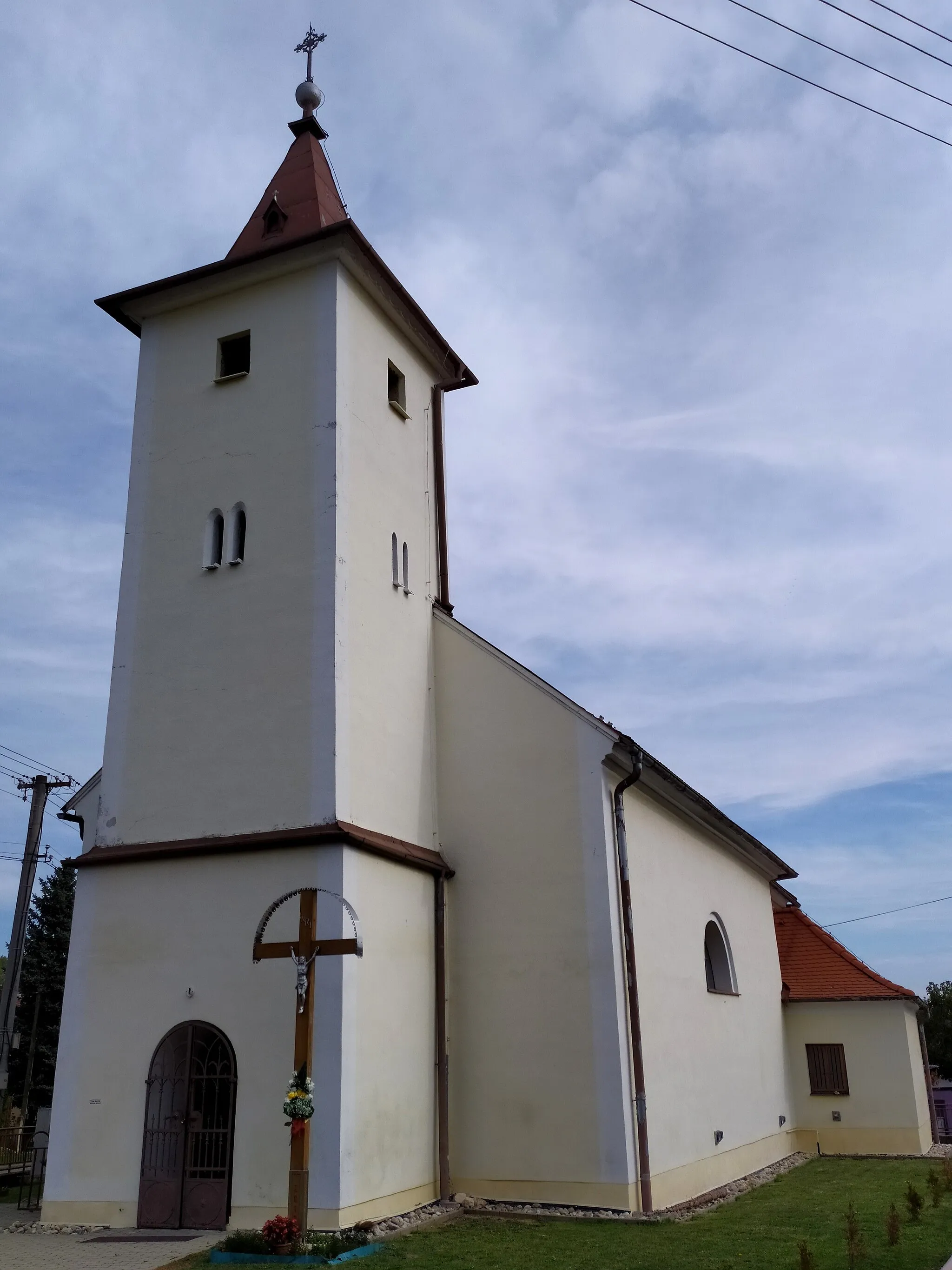 Photo showing: Borčany (okr. Bánovce nad Bebravou), Kostol svätého Gála