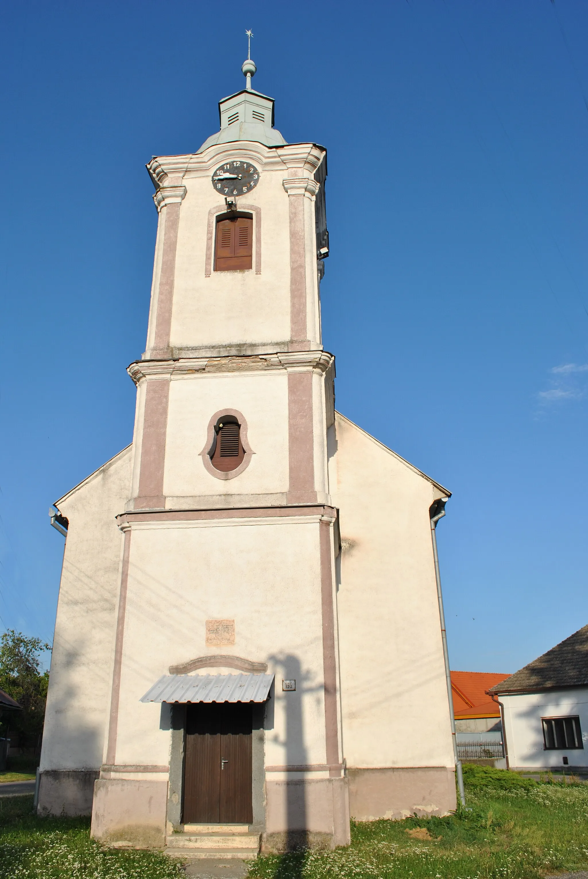 Photo showing: Ref. church in Dolná Seč