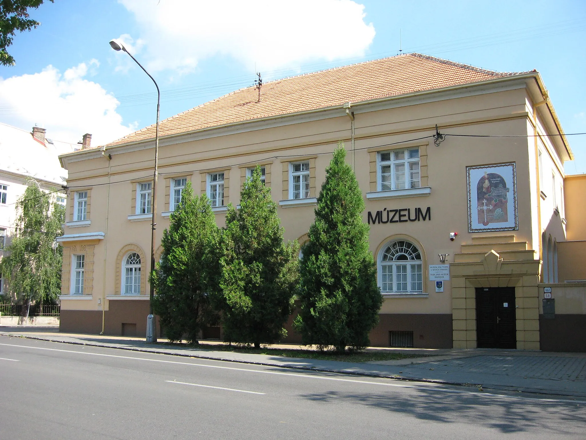 Photo showing: Museum of John Thain in Nové Zámky