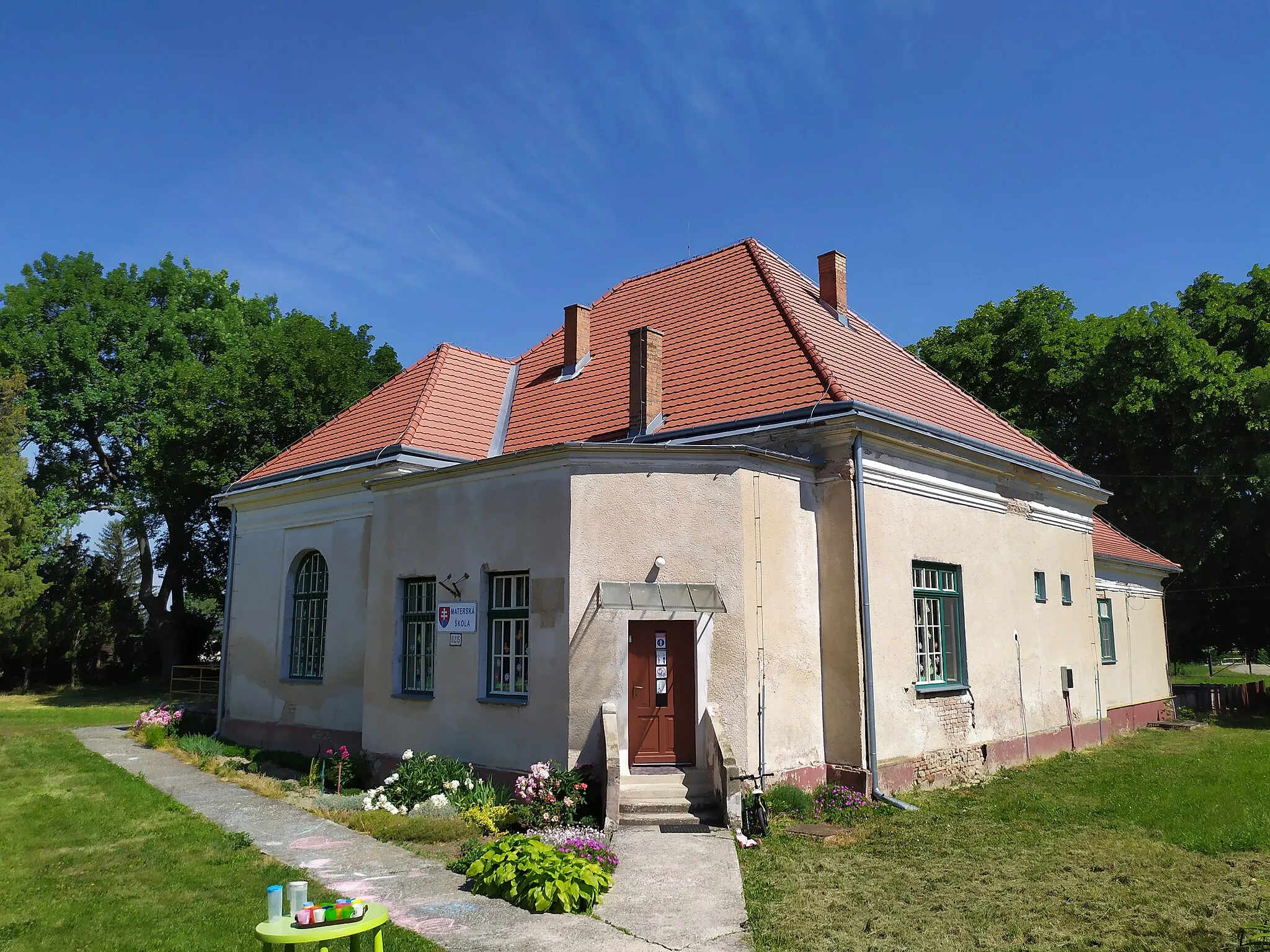 Photo showing: Podhorany (okr. Nitra), vila Katscherovcov