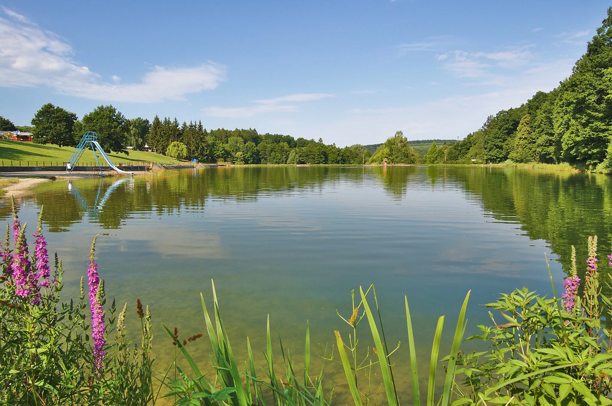 Photo showing: Koupaliště Lučina, Tvarožná Lhota, okres Hodonín