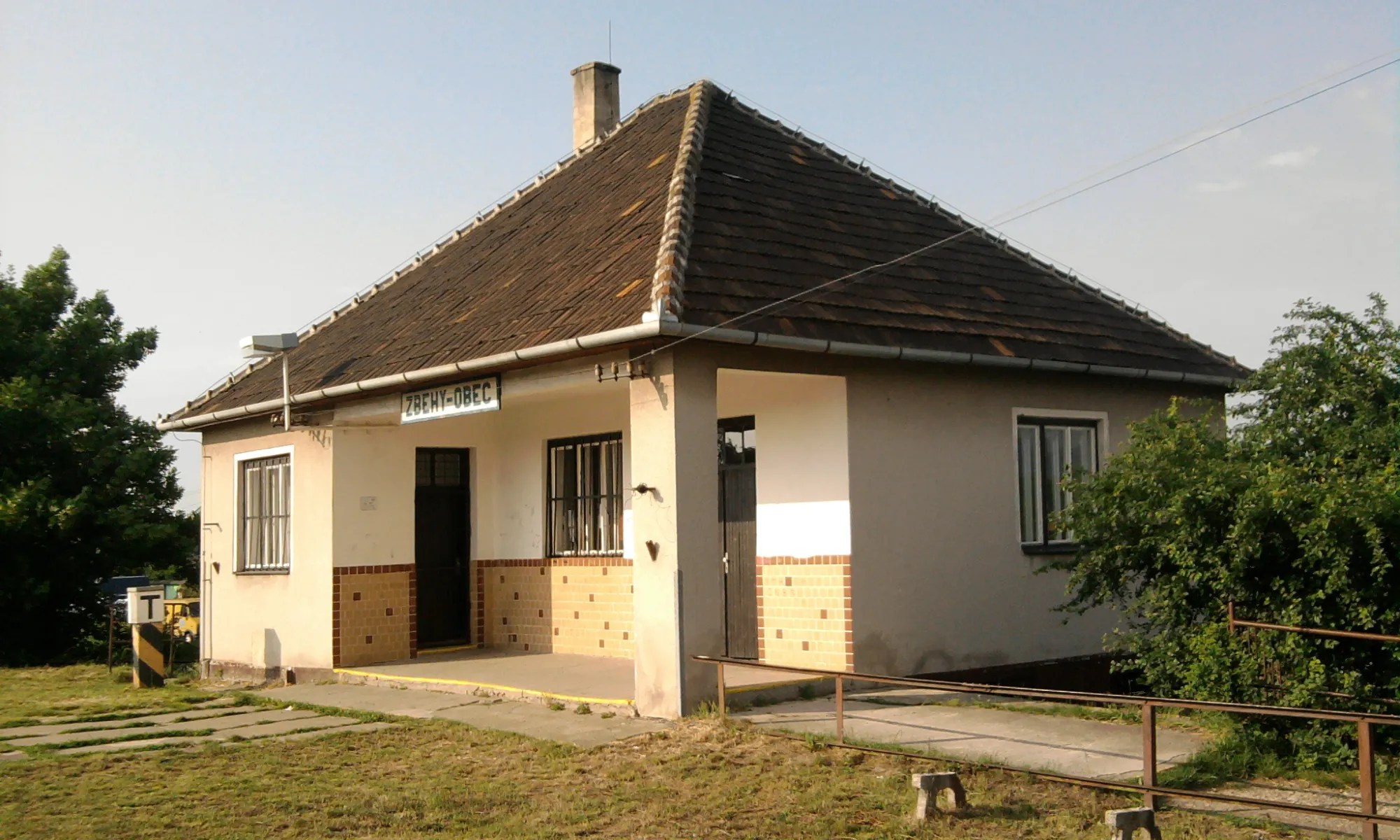 Photo showing: zastávka Zbehy-obec