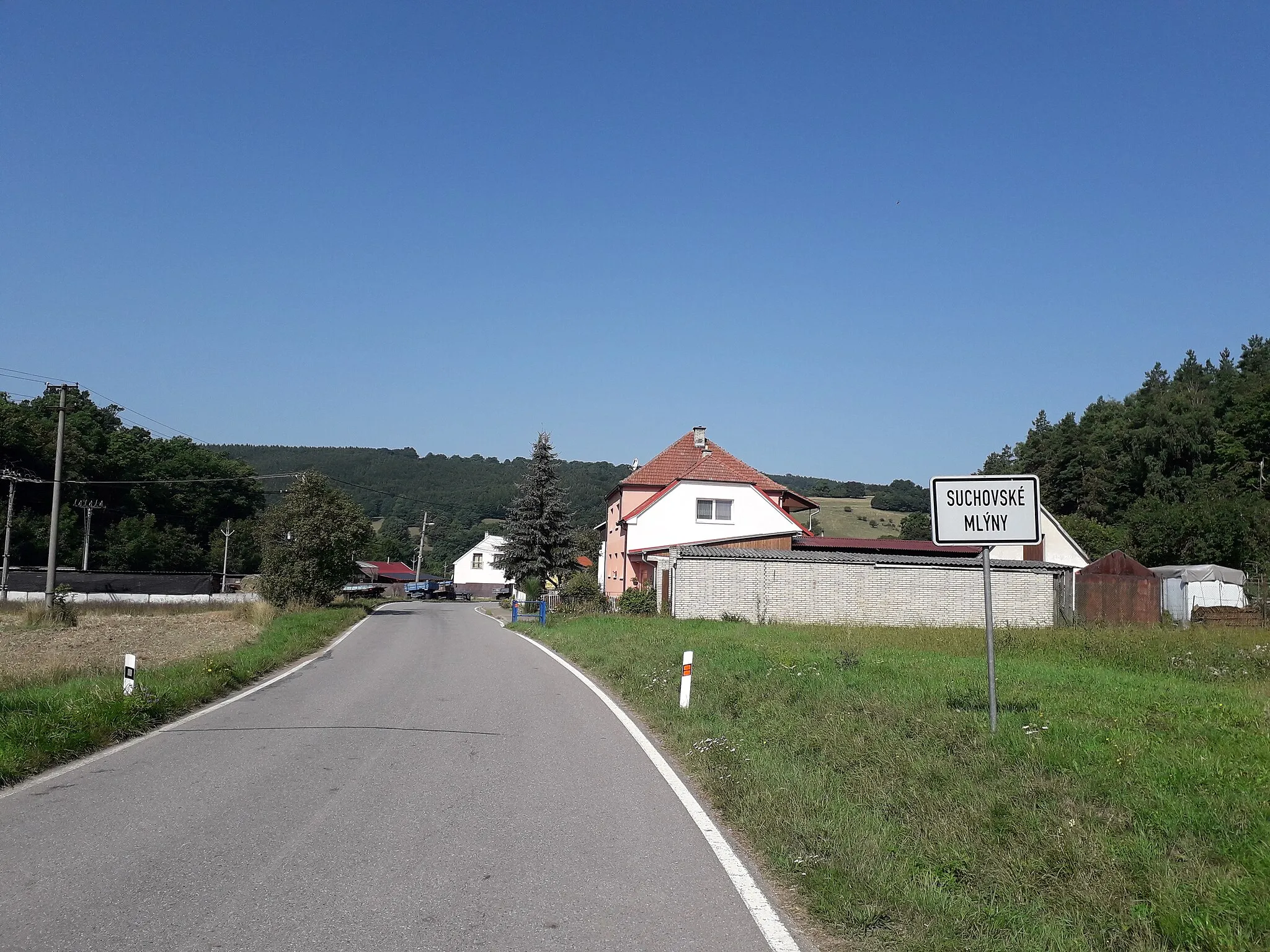 Photo showing: Suchovské Mlýny, vesnice v okrese Hodonín, základní sídelní jednotka obce Suchov