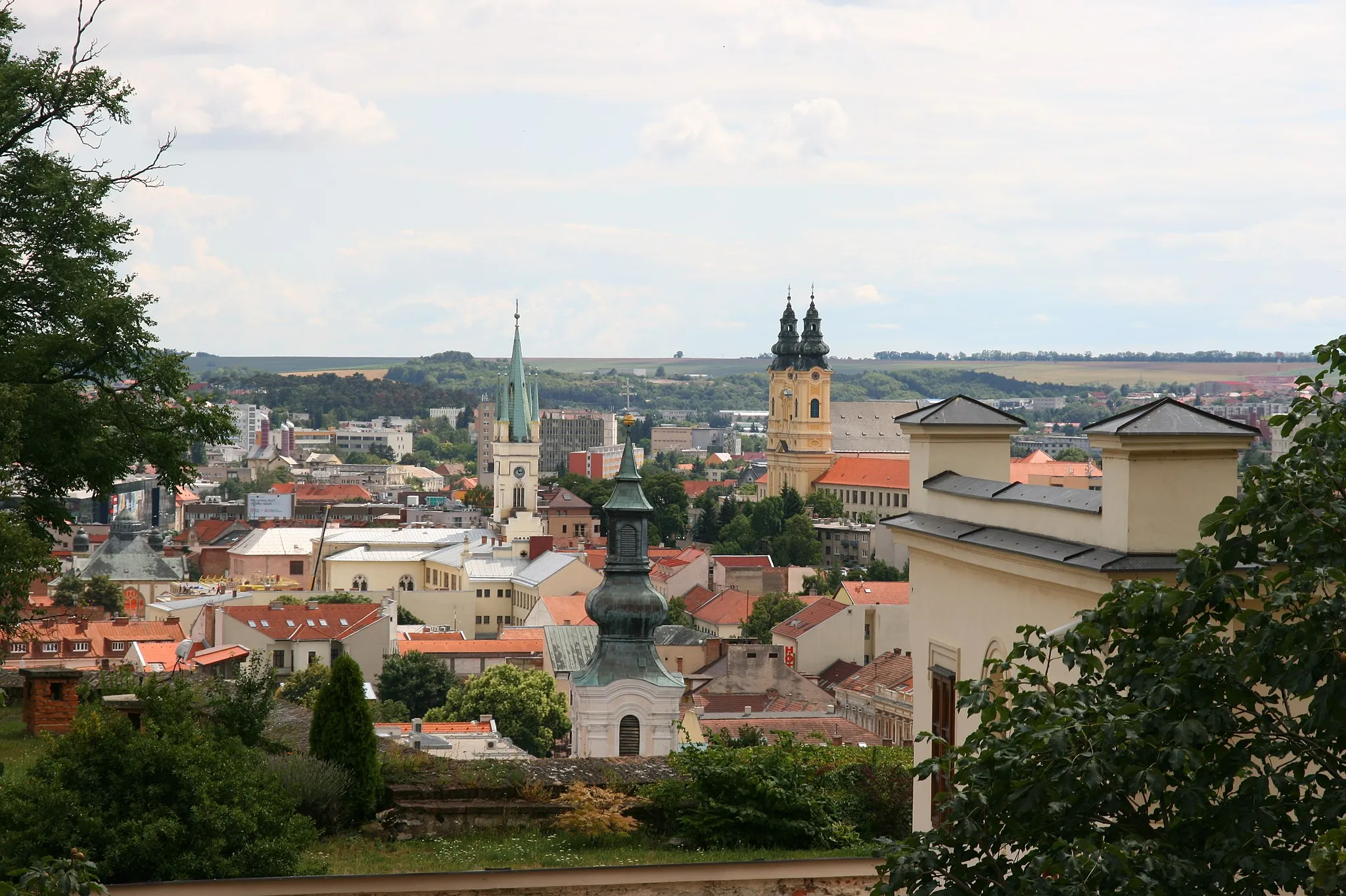 Photo showing: Panorama of Nitra (Slovakia).