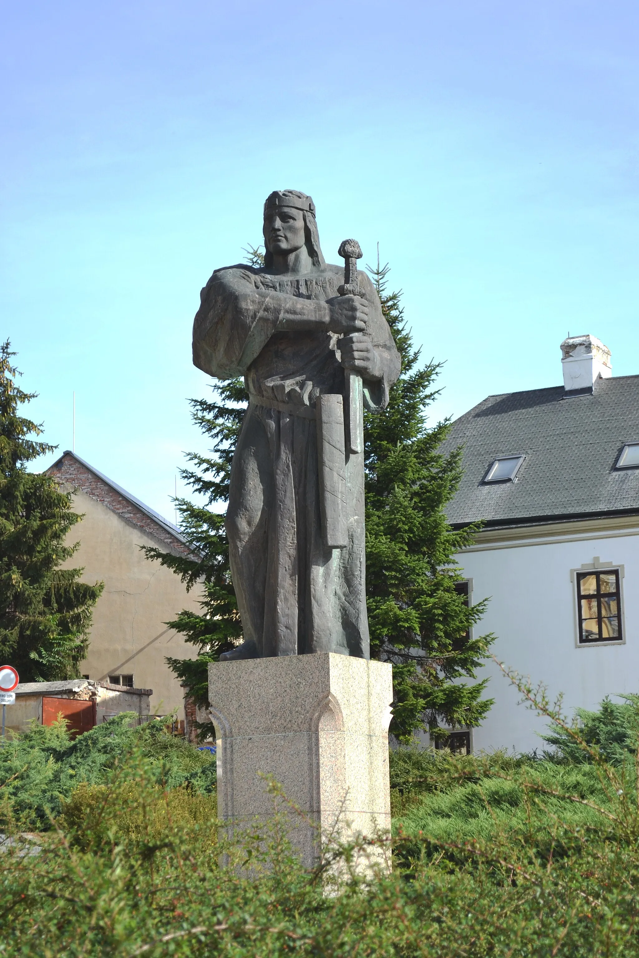 Photo showing: The statue of Pribina in Nitra