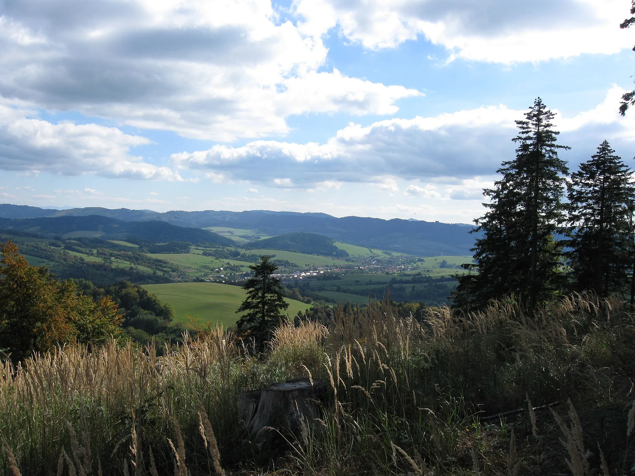 Photo showing: pohled na Horní Lideč