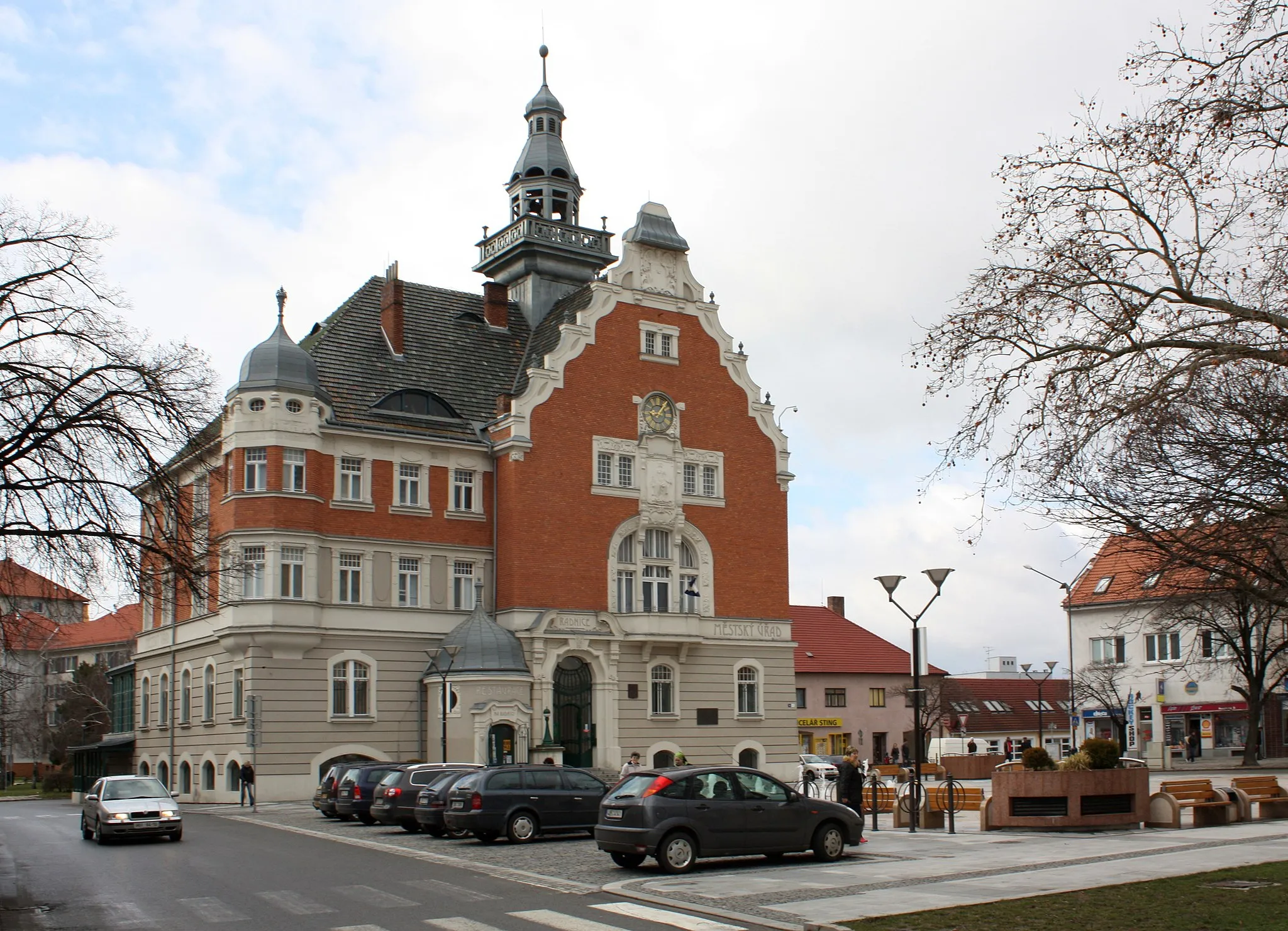 Photo showing: Town hall in Hodonín, Hodonín district, Czech Republic