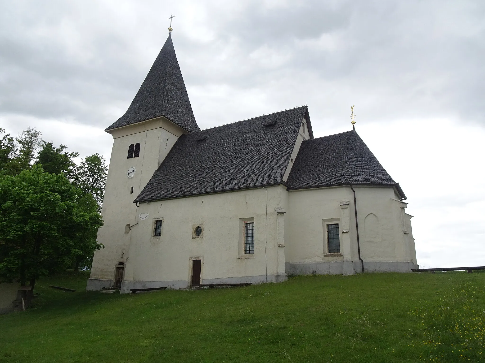 Photo showing: Podružnična cerkev Škapulirske Marije (Ljubično) Zbelovska Gora